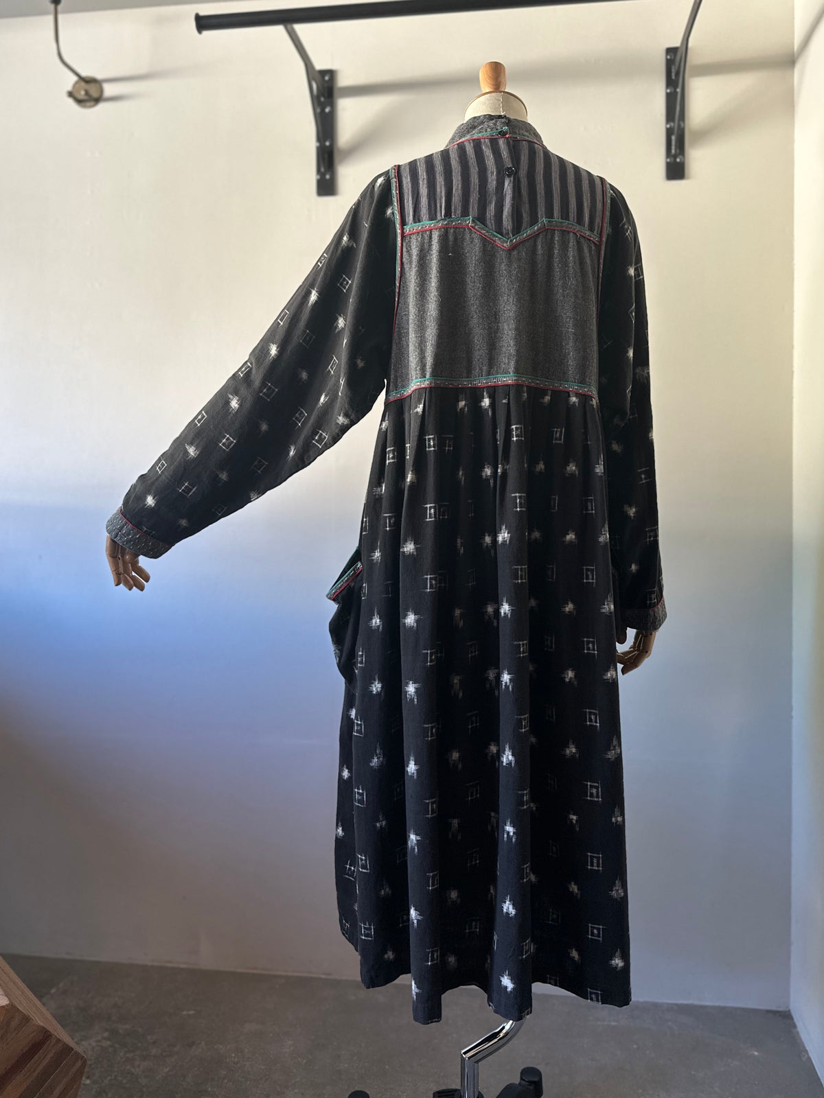 All-over pattern INDIA cotton dress