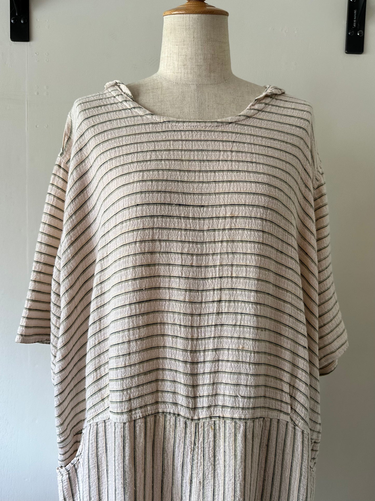 FLAX linen stripe dress