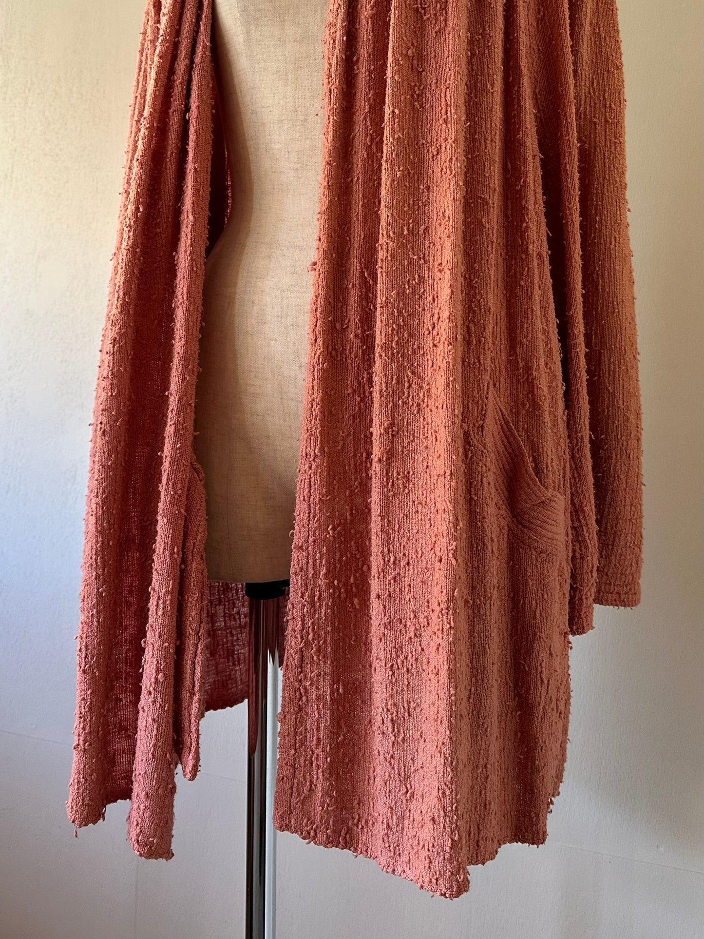 fade pink jacket