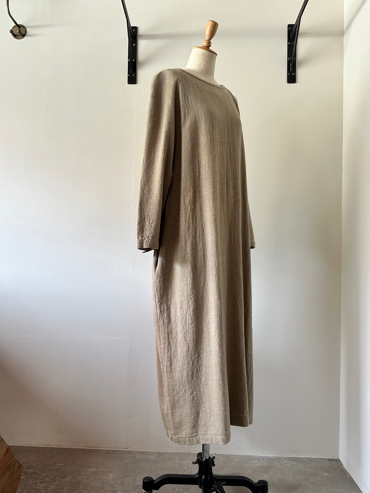 dolman sleeve cotton dress