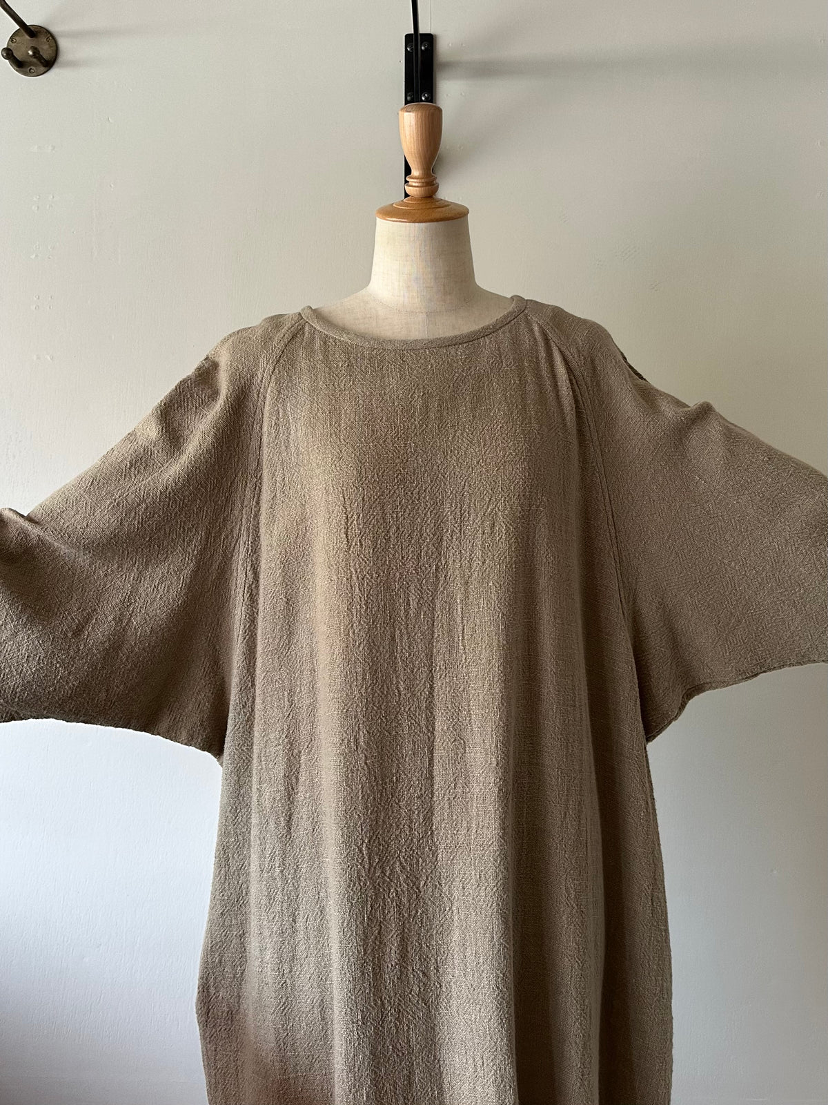 dolman sleeve cotton dress