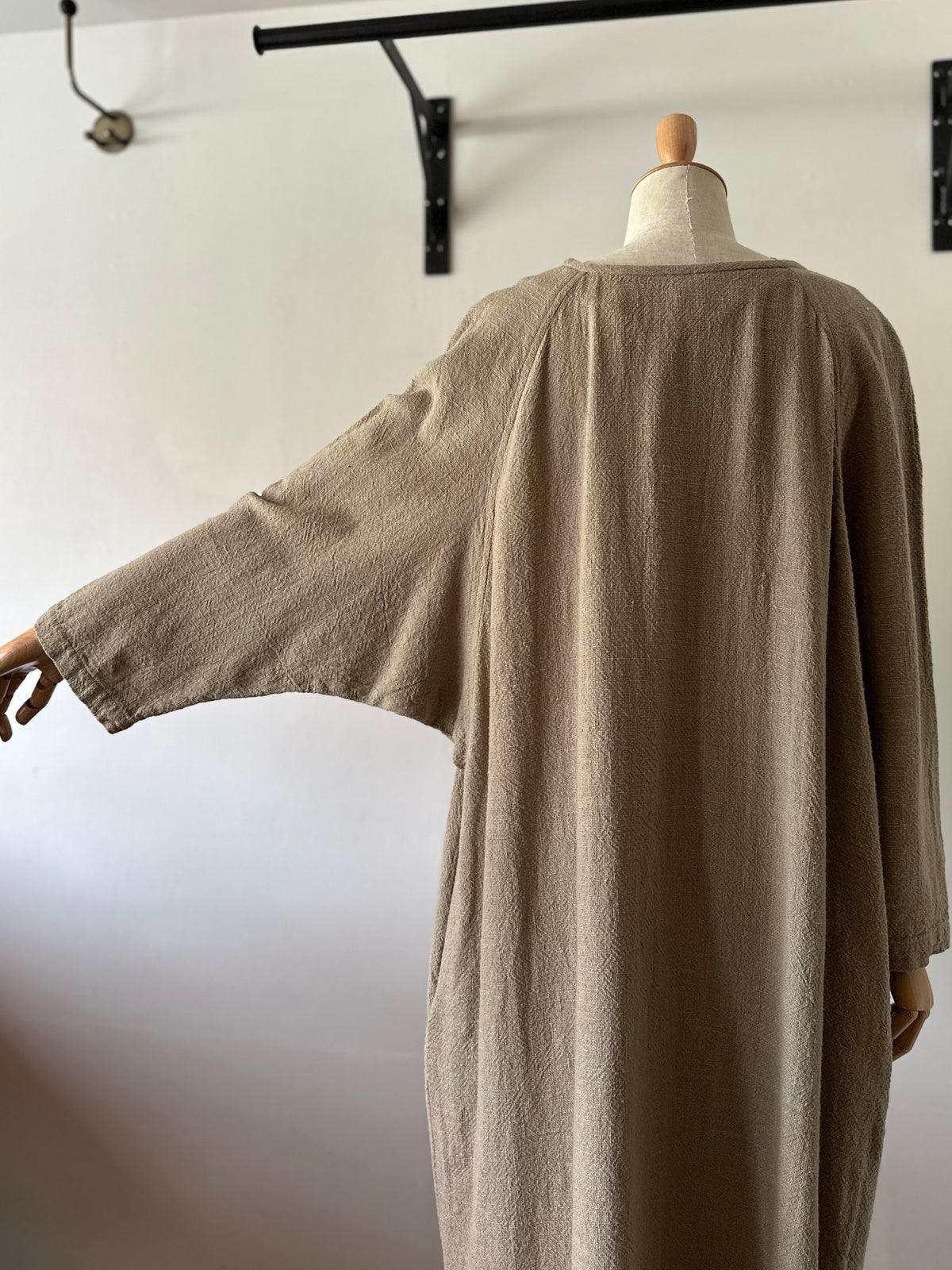 dolman sleeve cotton dress