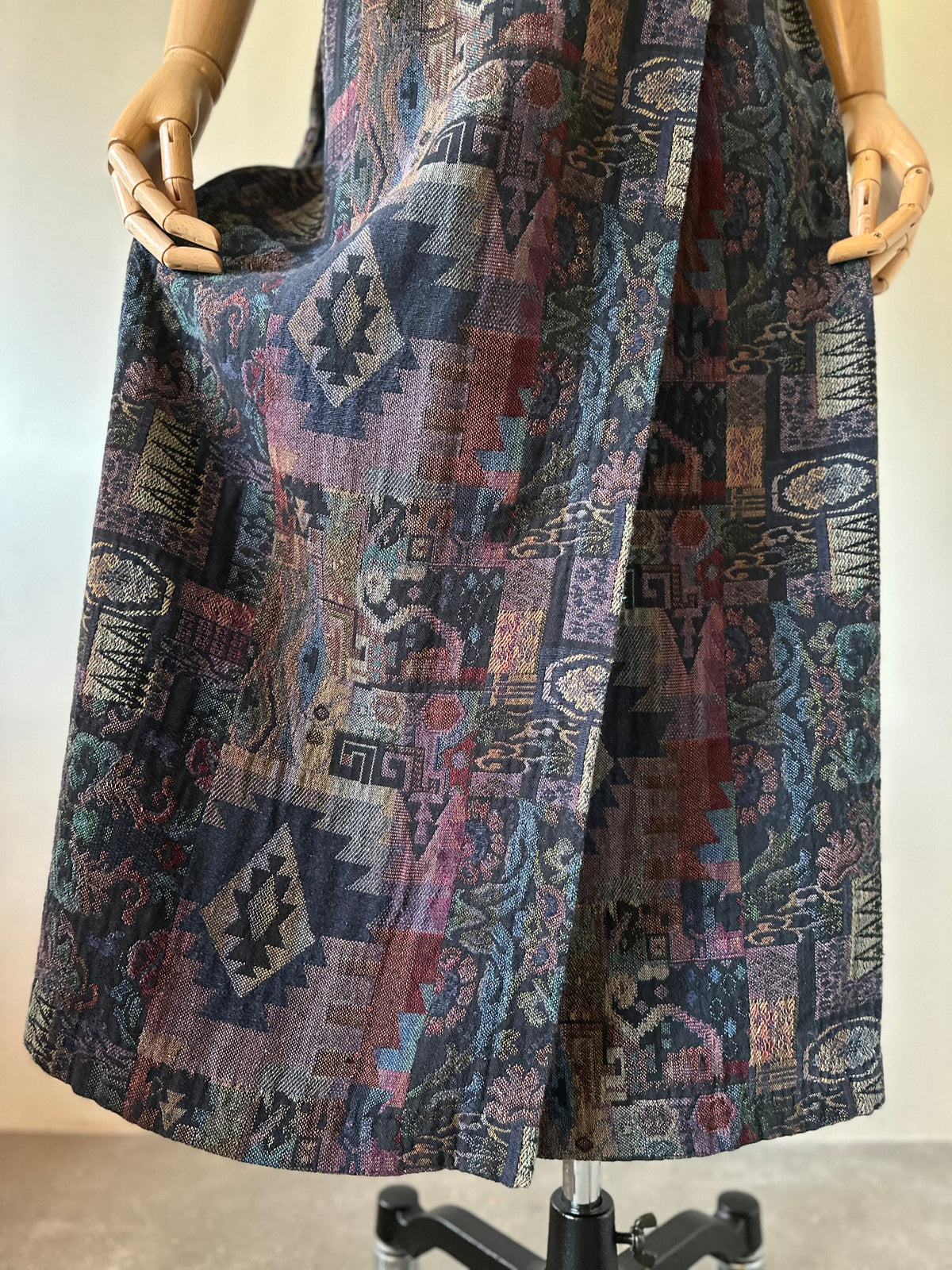 woven wrap skirt