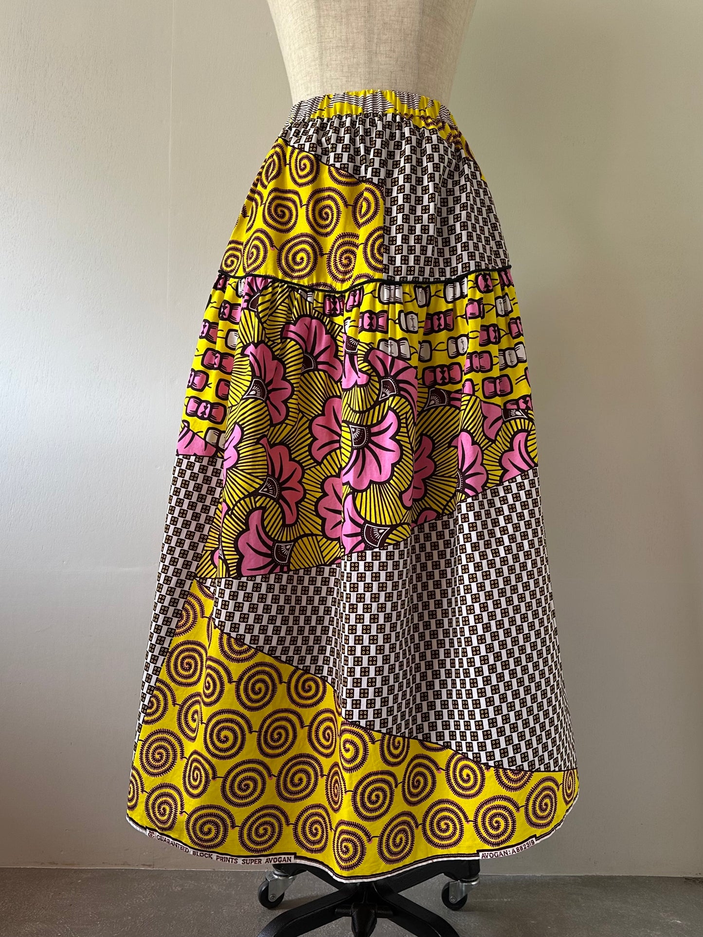 African pattern skirt