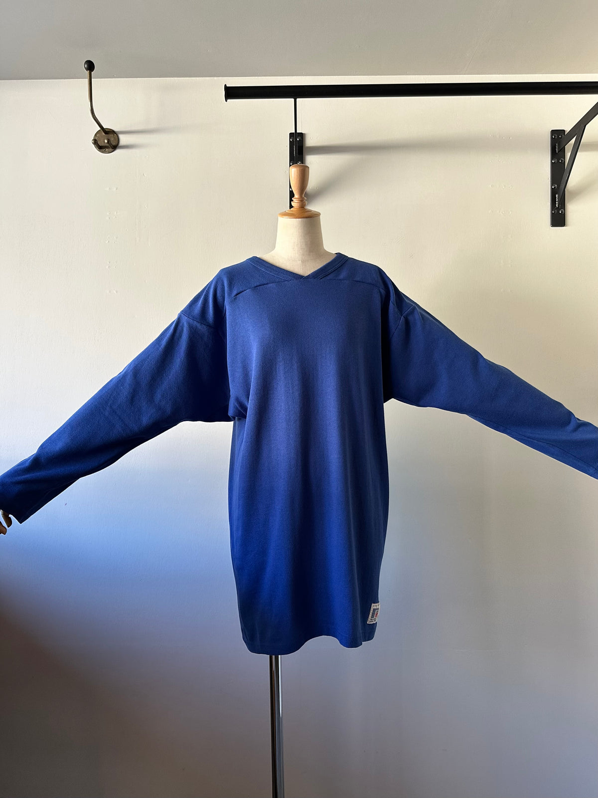 back print football T-shirt