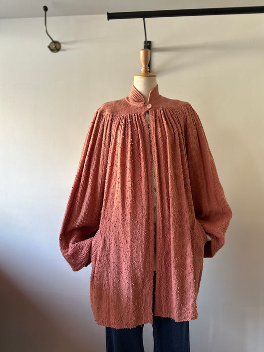 fade pink jacket