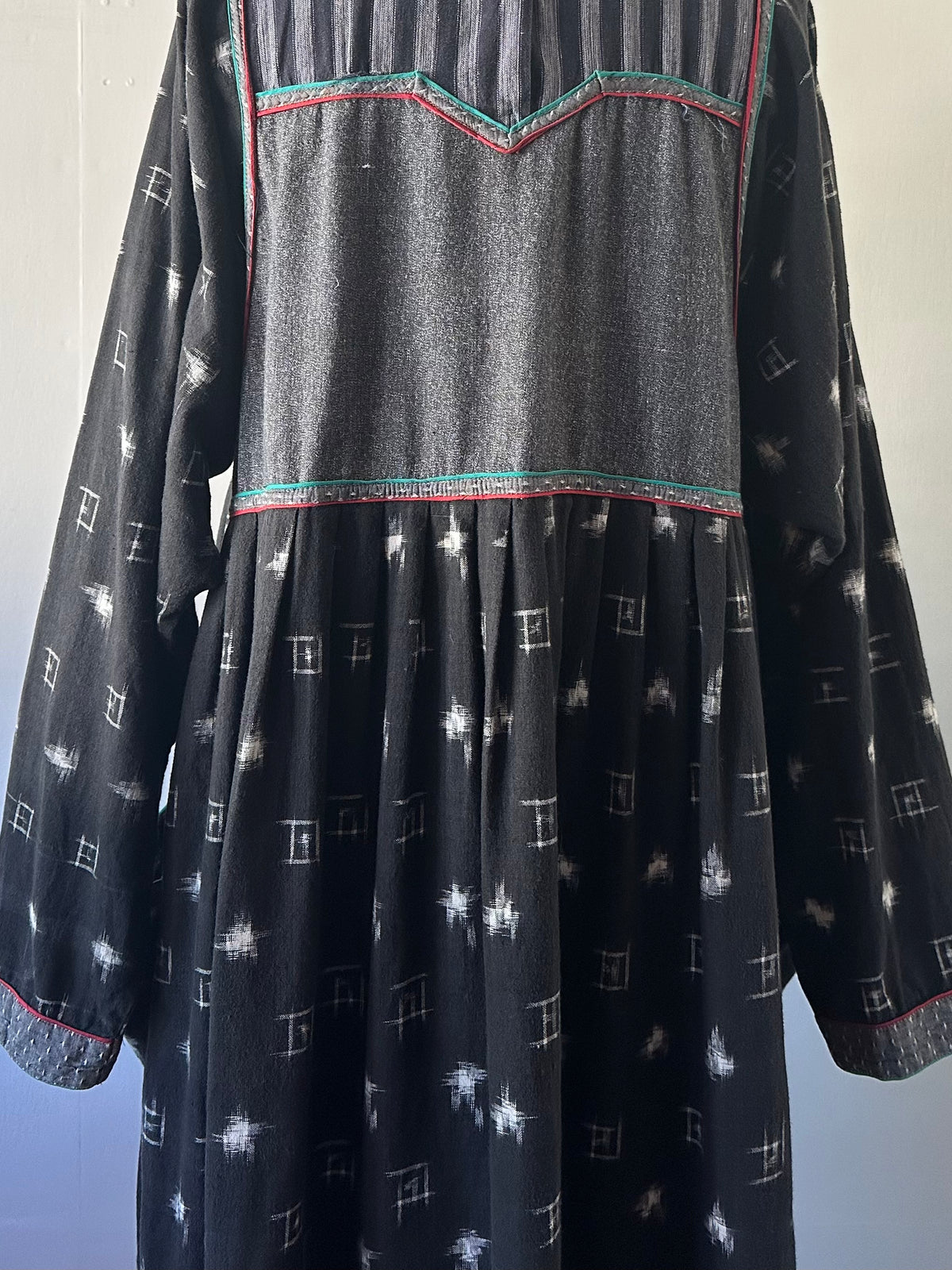 All-over pattern INDIA cotton dress