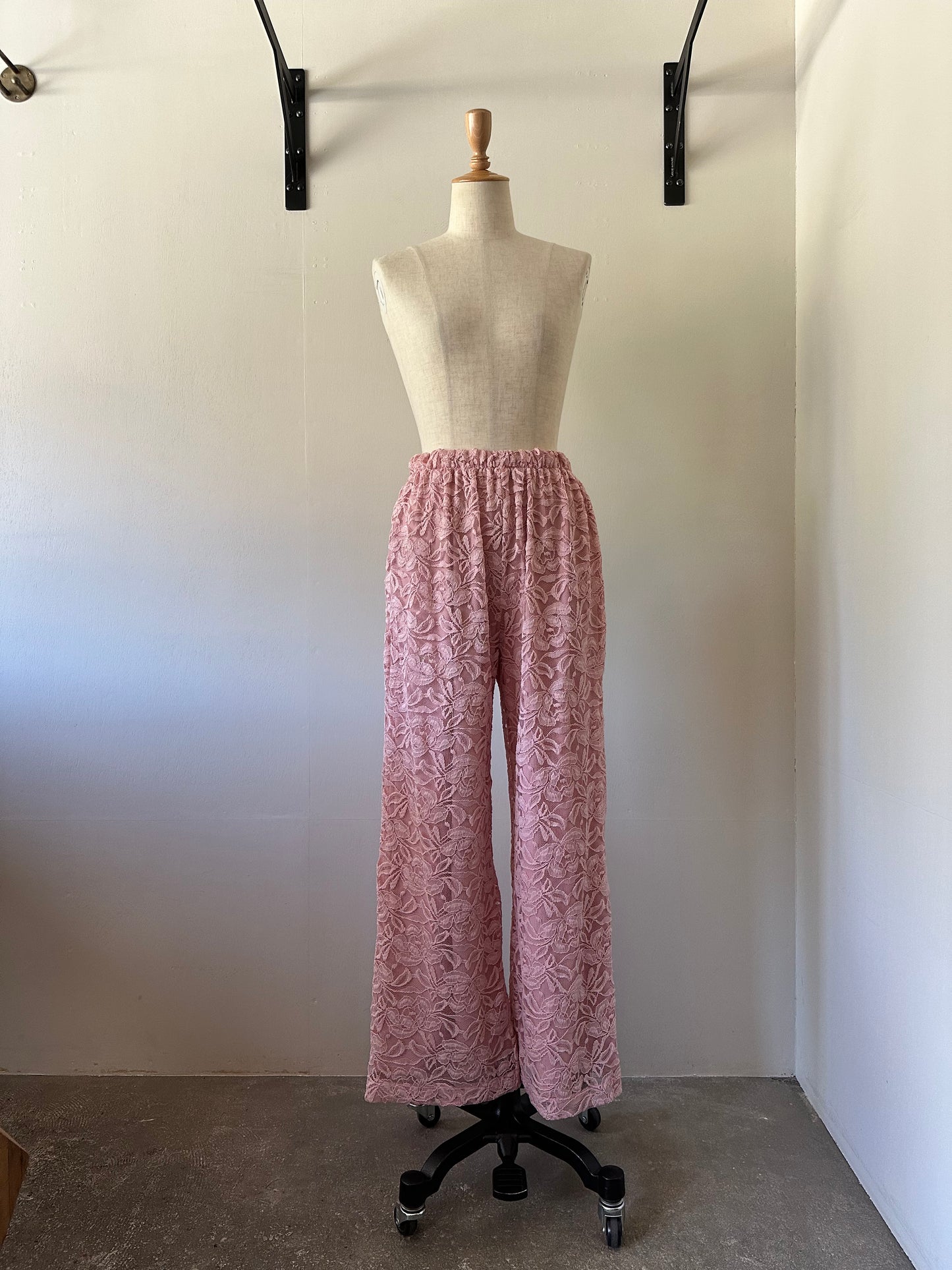flower lace pants