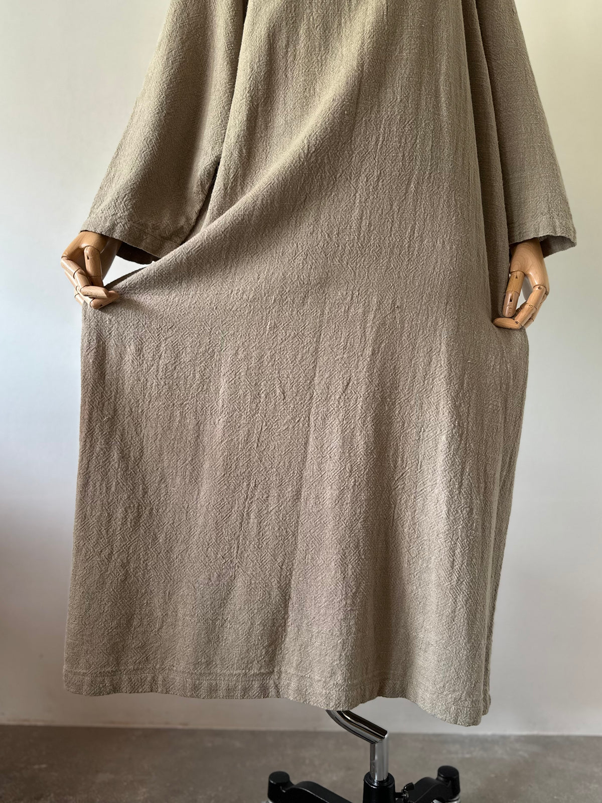 dolman sleeve cotton dress