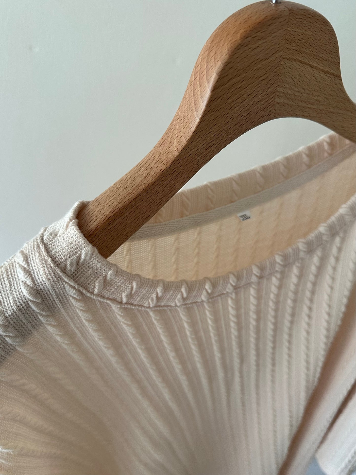 cable pattern two-piece(set)