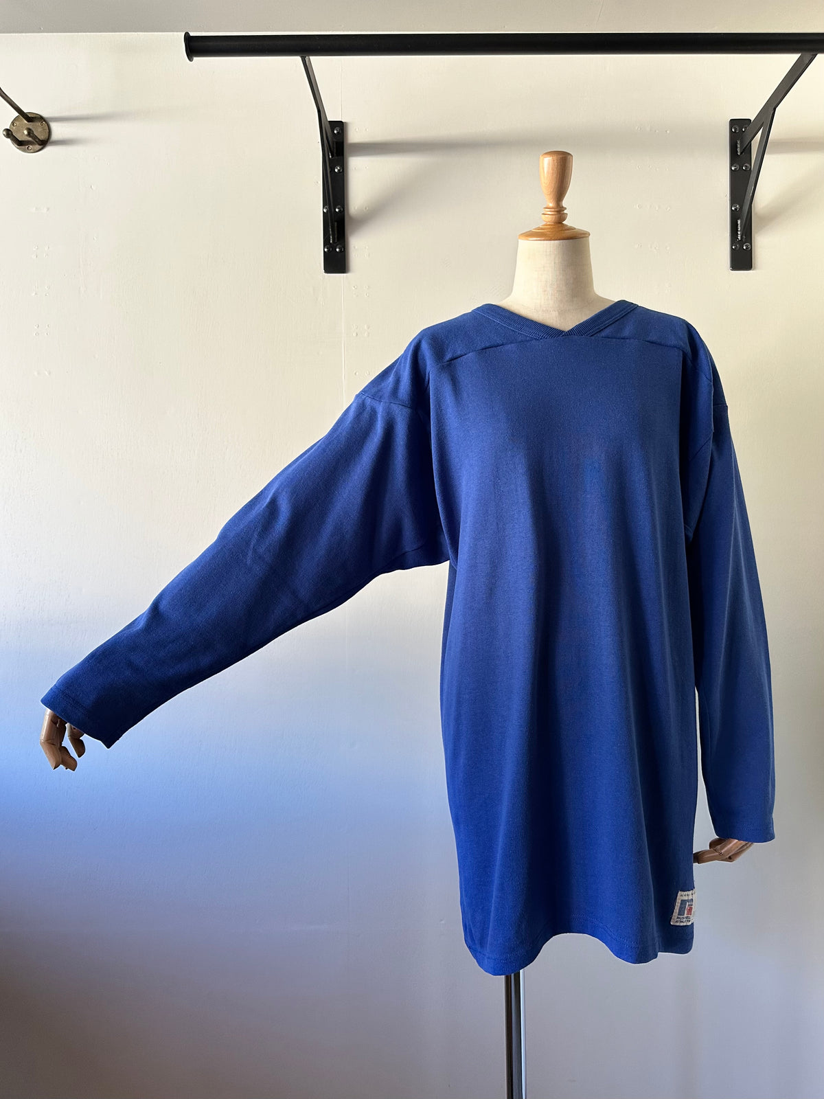 back print football T-shirt