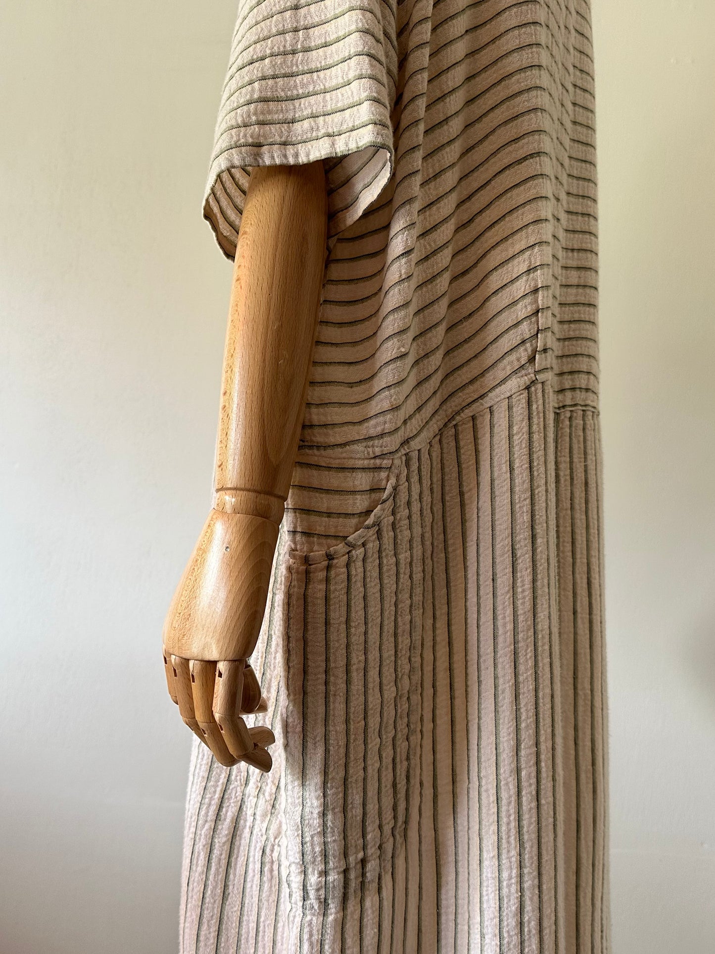 FLAX linen stripe dress