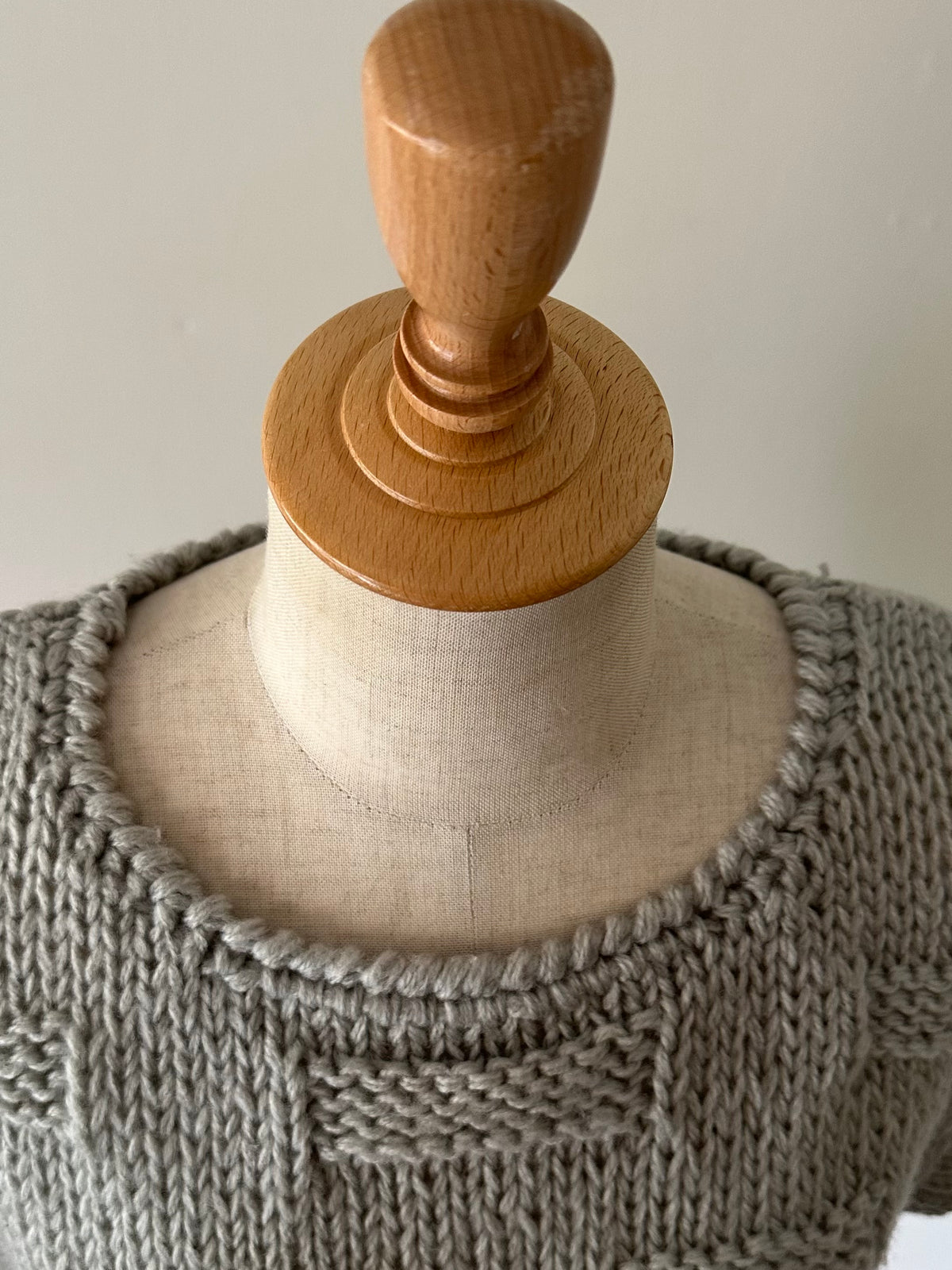 lacy knit vest