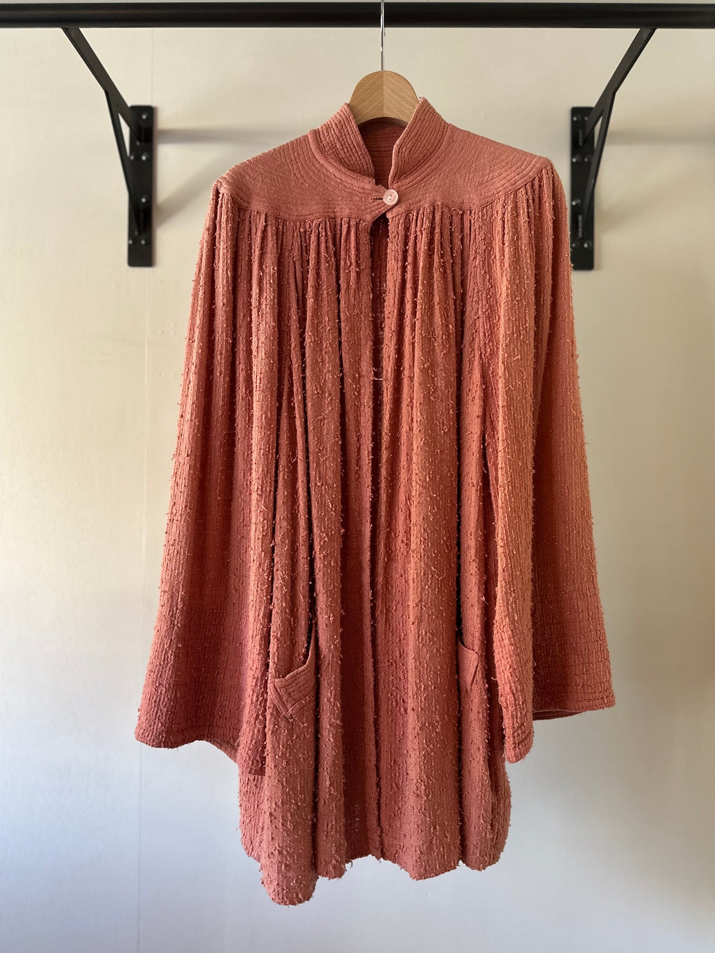fade pink jacket