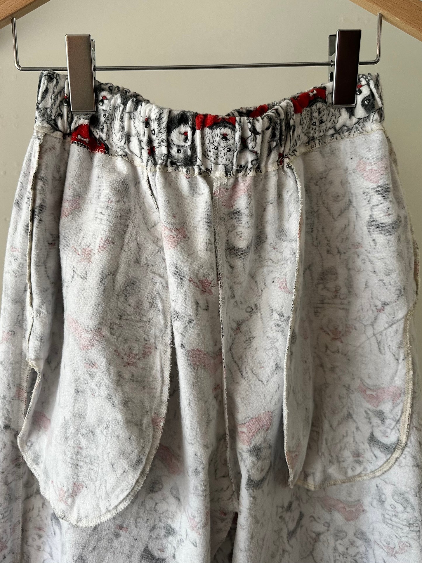 dog pattern pants