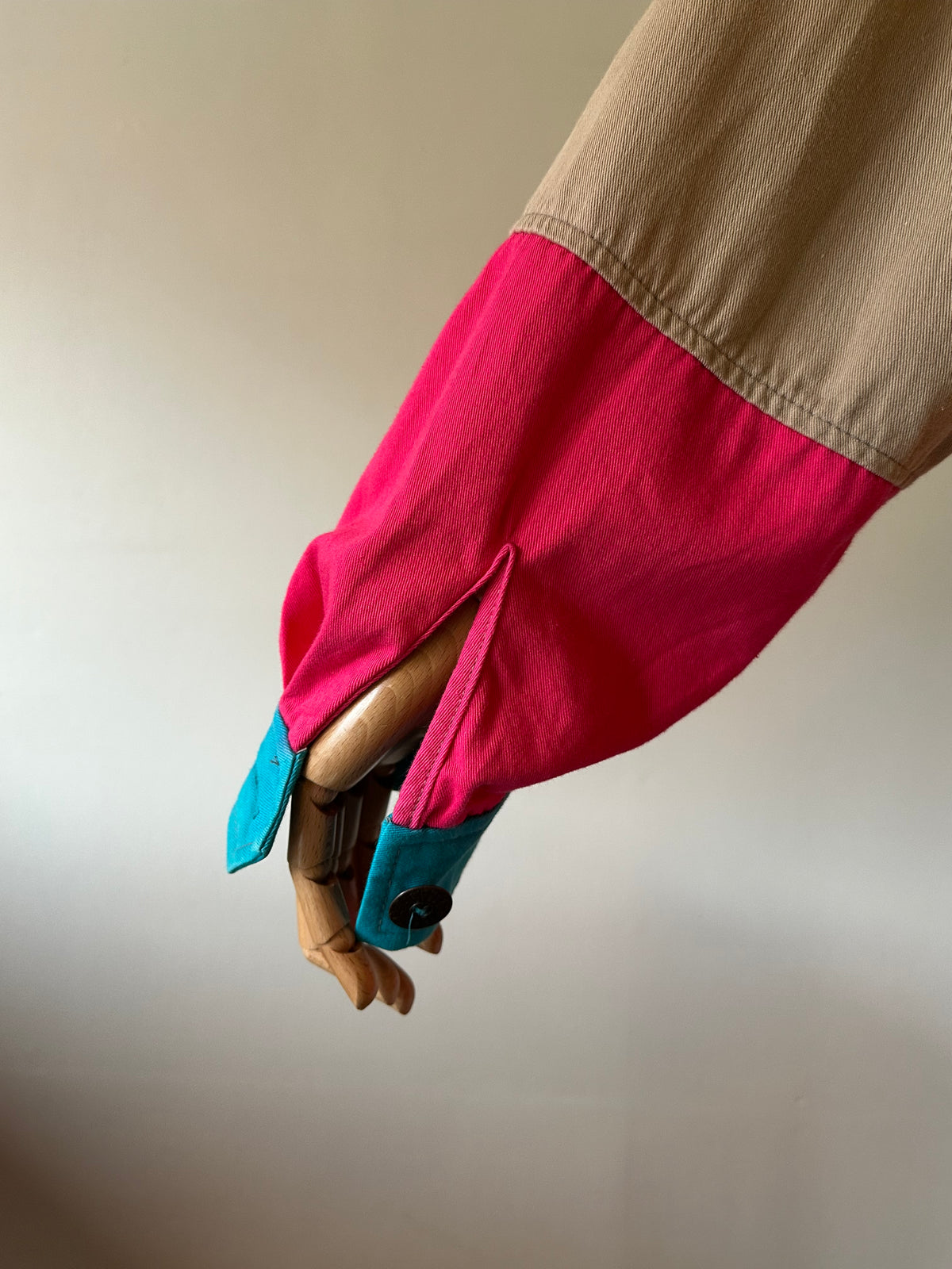 multicolored cotton jacket