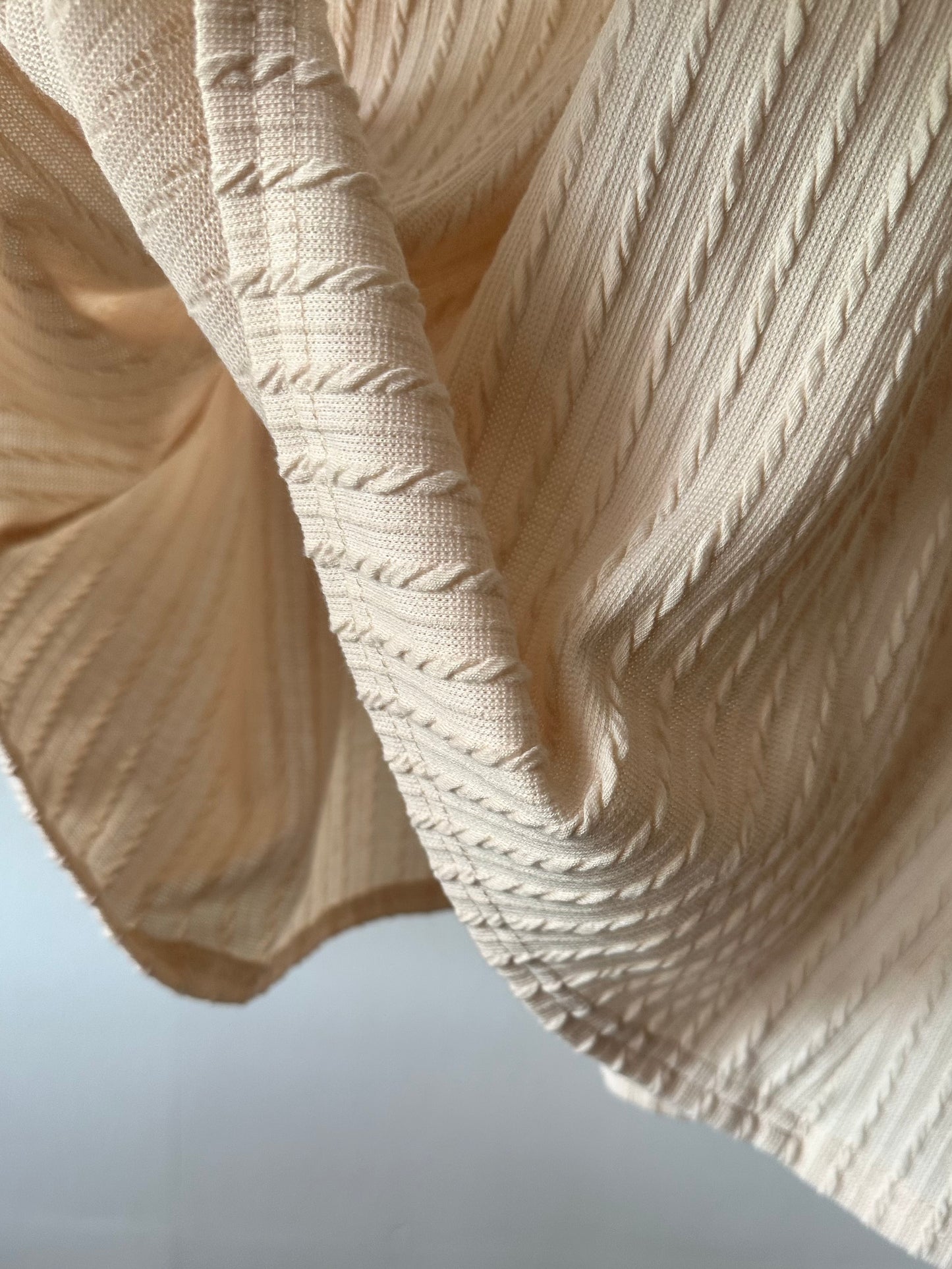 cable pattern two-piece(set)