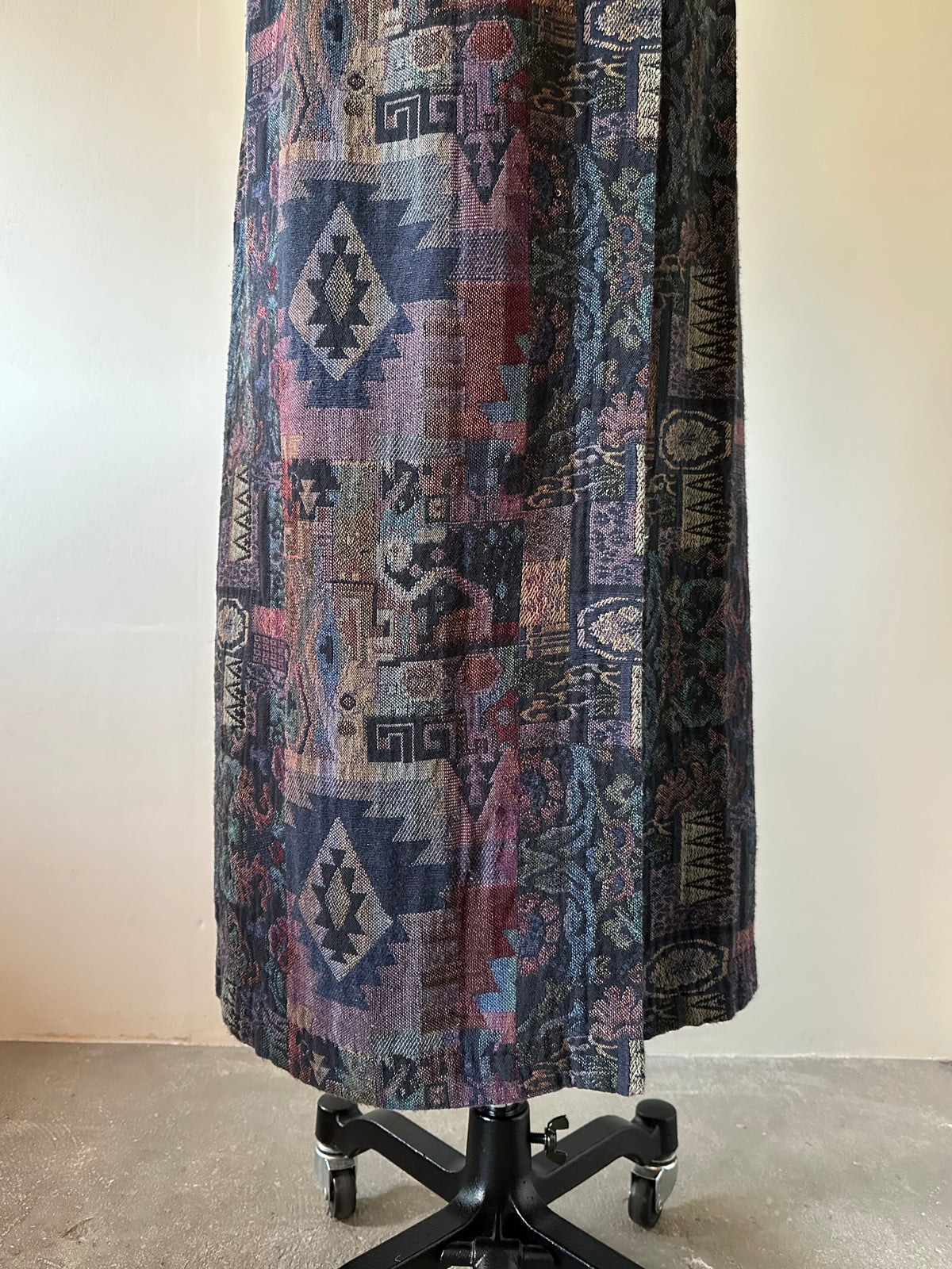 woven wrap skirt