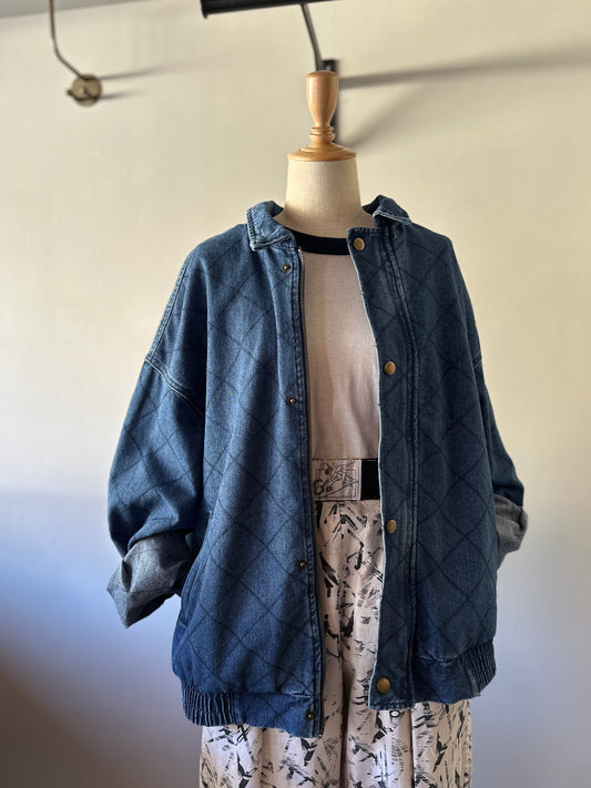 denim blouson
