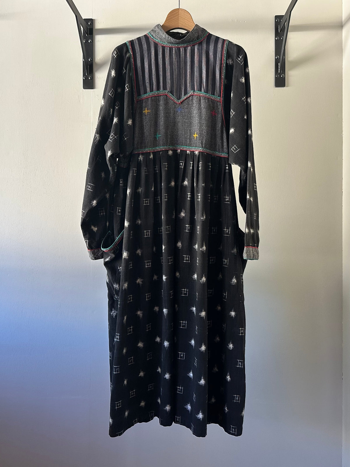 All-over pattern INDIA cotton dress