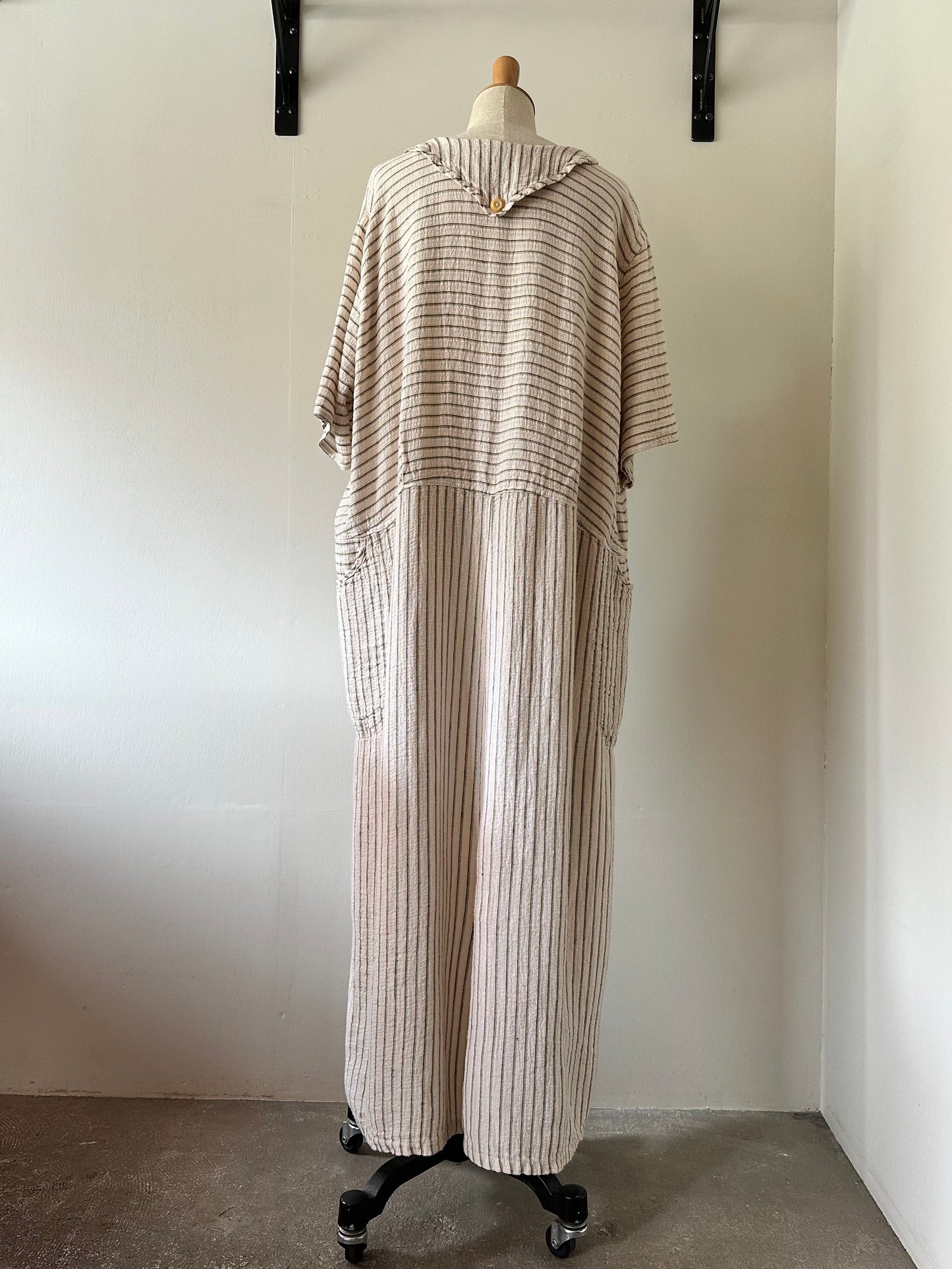 FLAX linen stripe dress