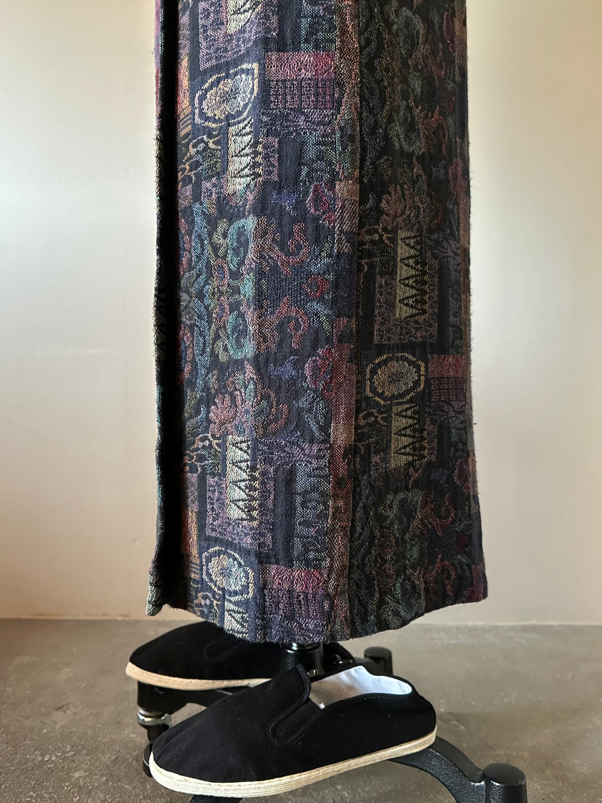 woven wrap skirt