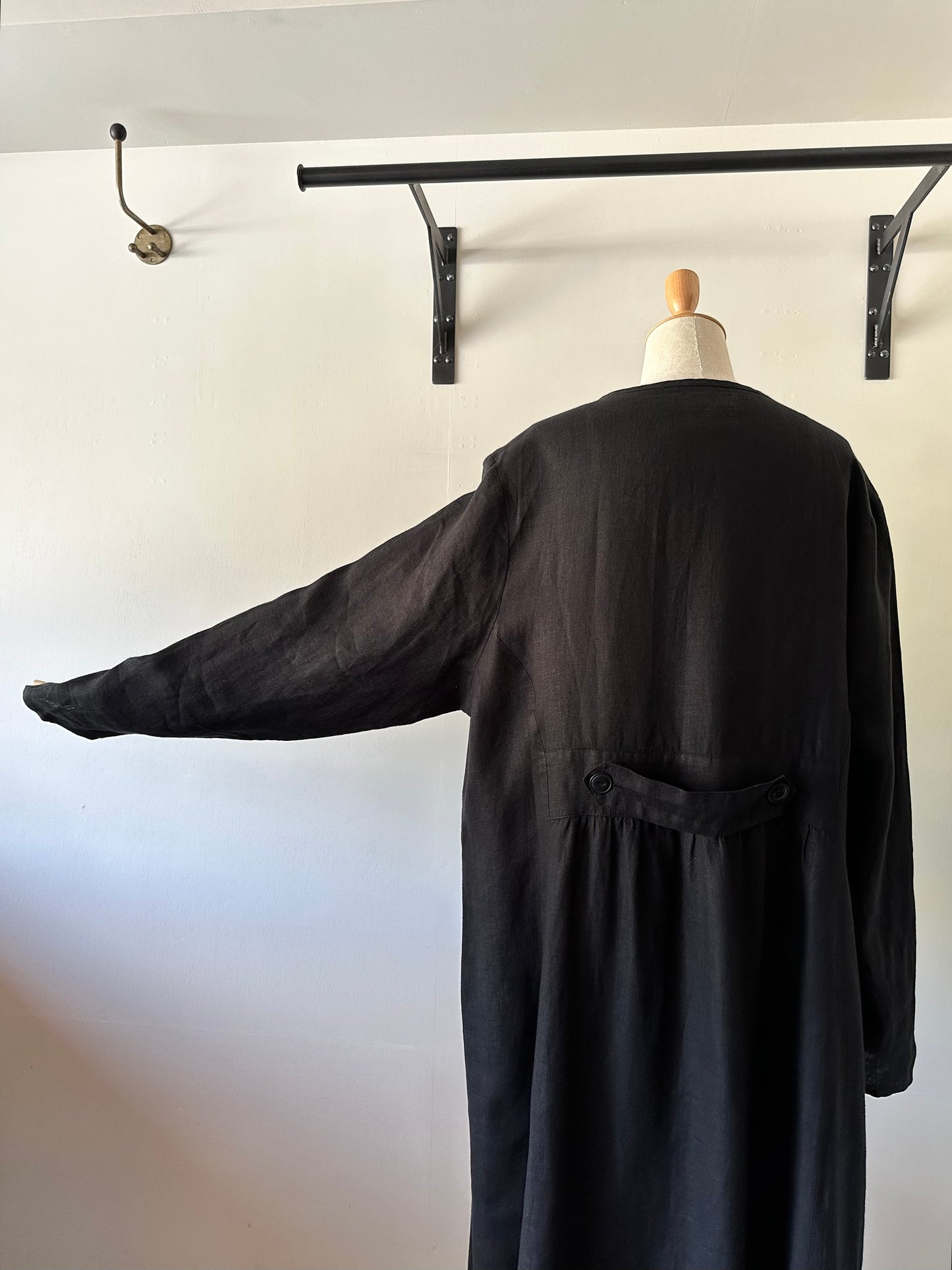 FLAX linen dress coat