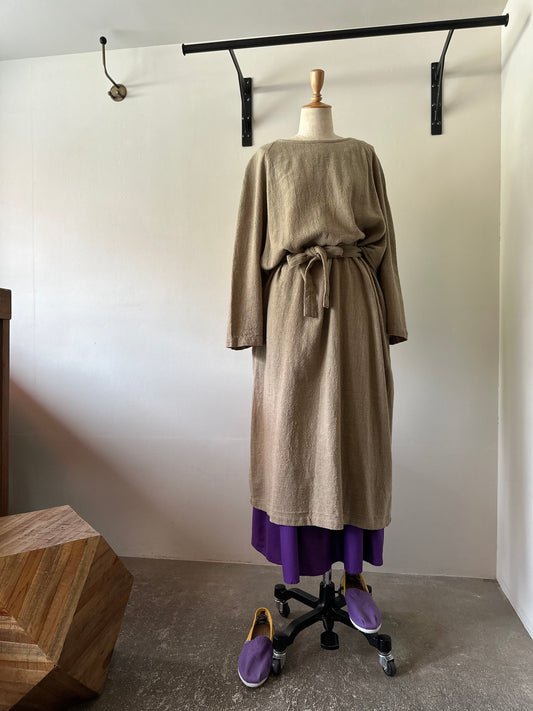 dolman sleeve cotton dress
