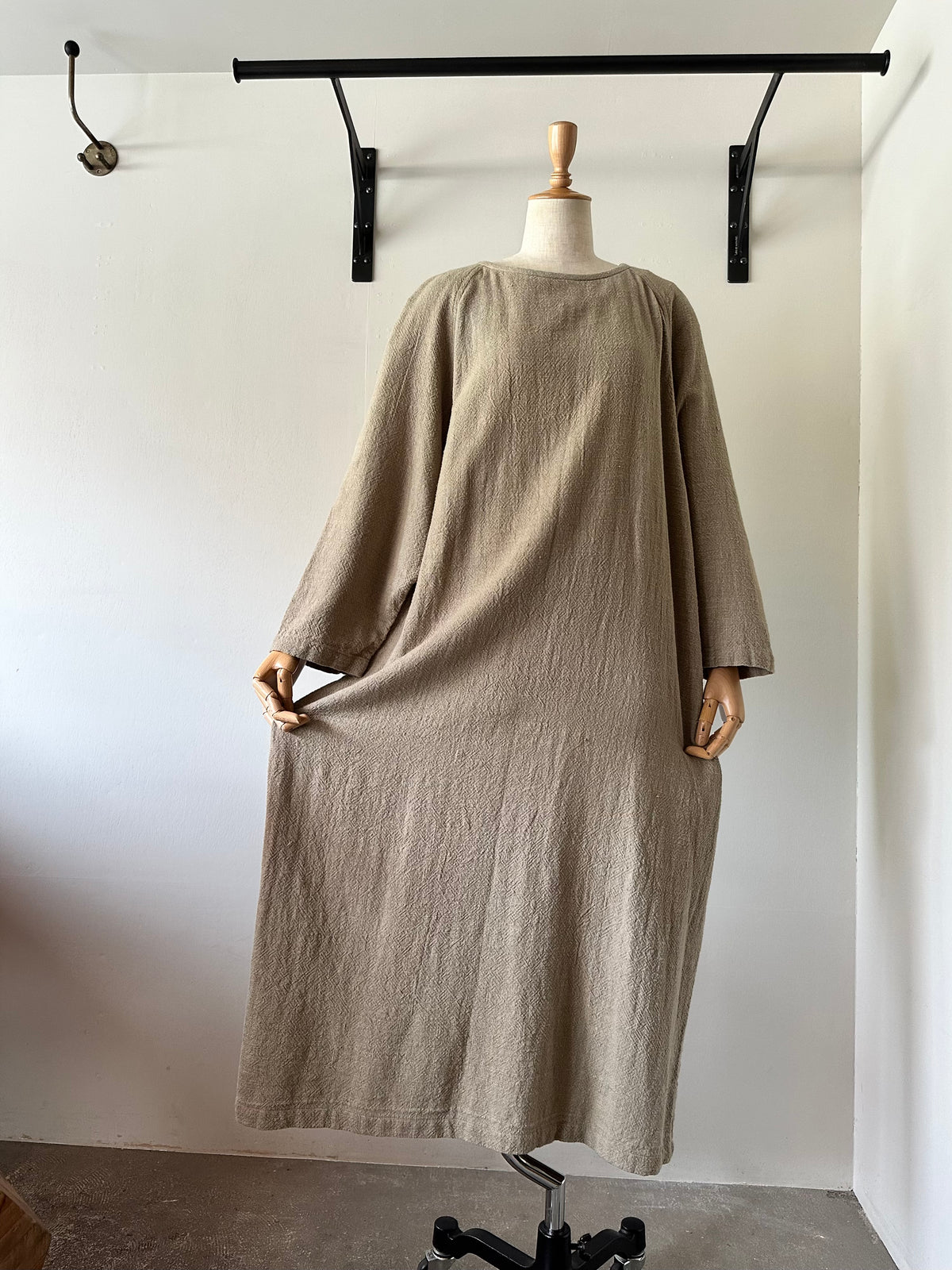 dolman sleeve cotton dress