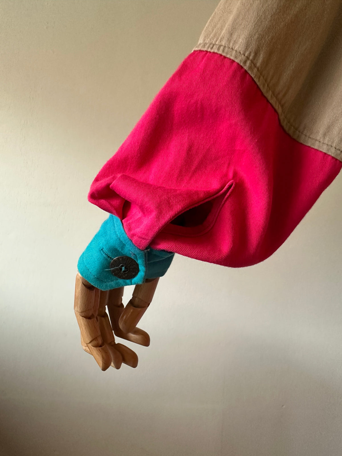 multicolored cotton jacket