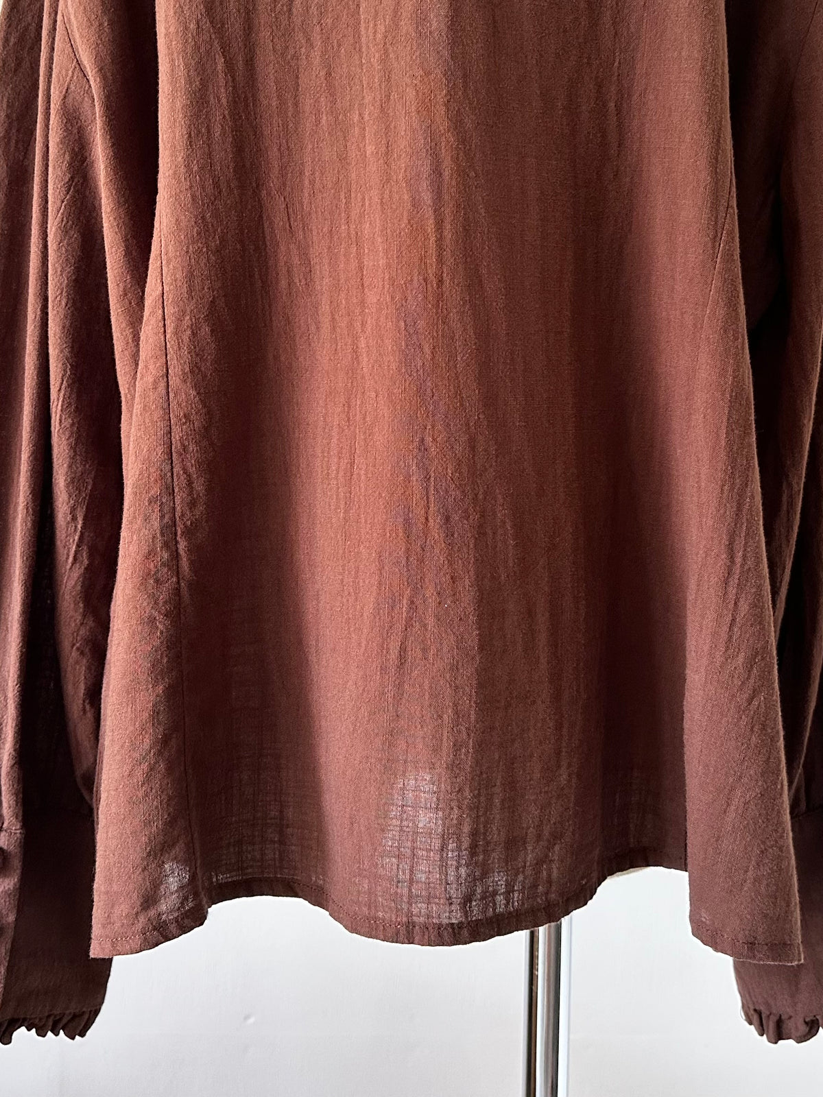 frill design blouse