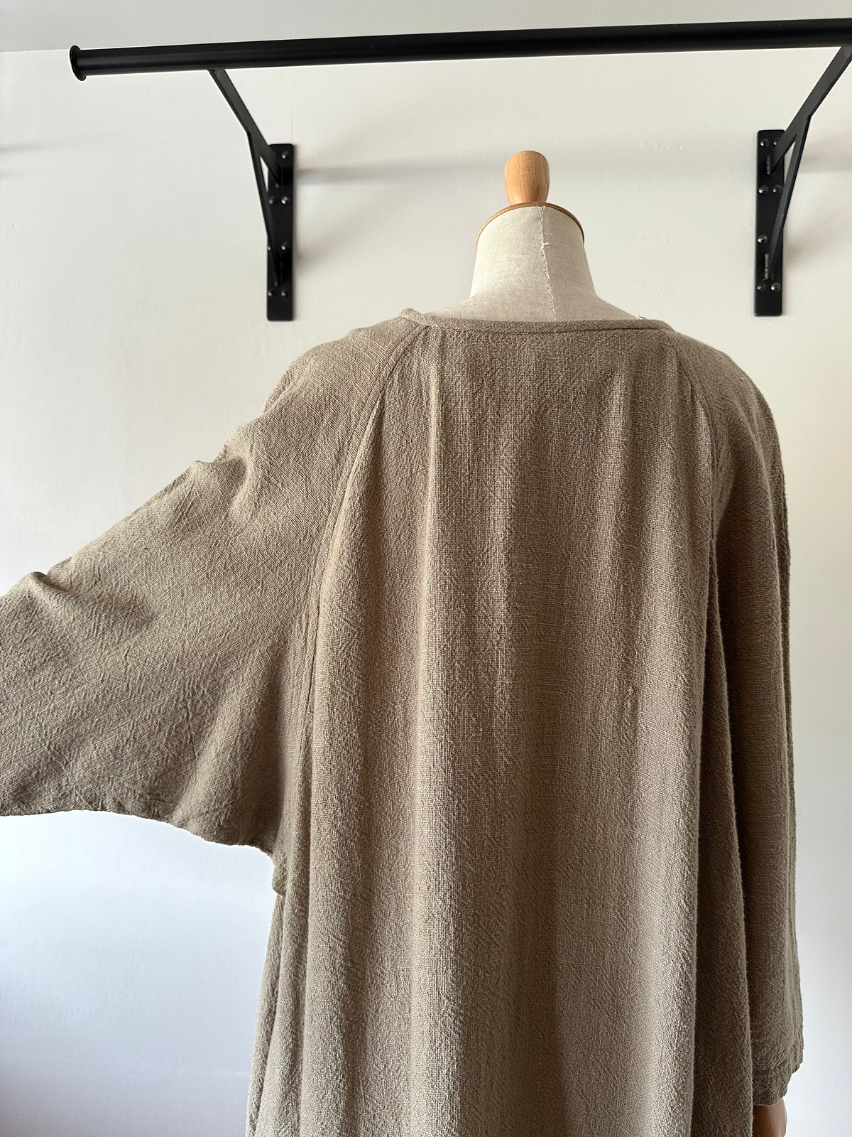 dolman sleeve cotton dress