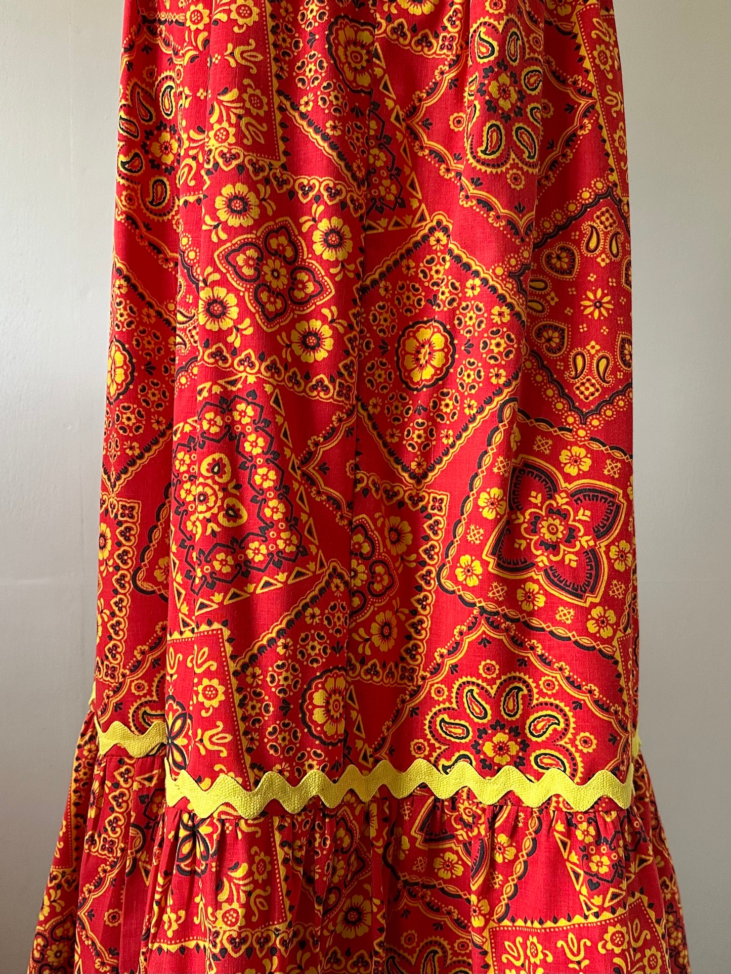 bandanna pattern skirt