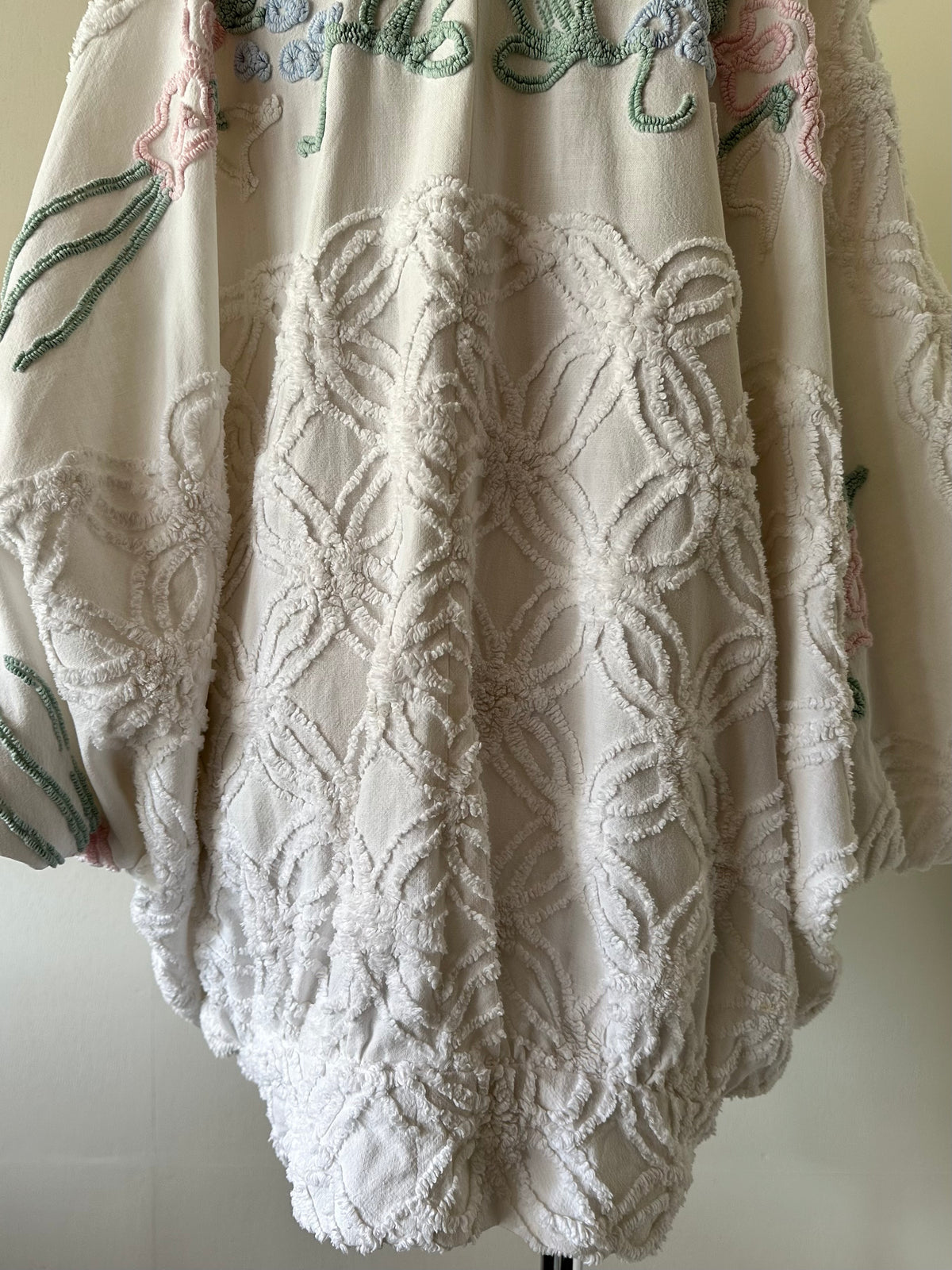 dolman sleeve chenille jacket