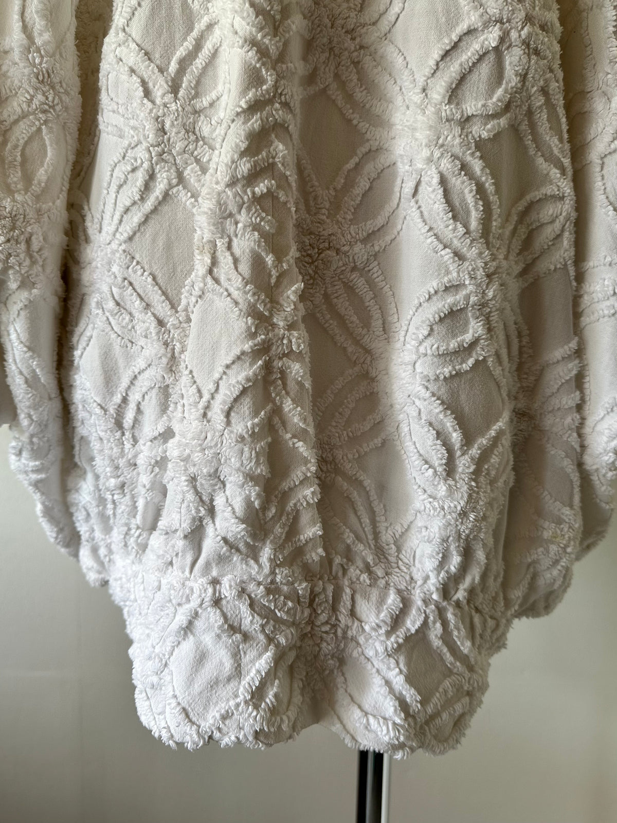 dolman sleeve chenille jacket