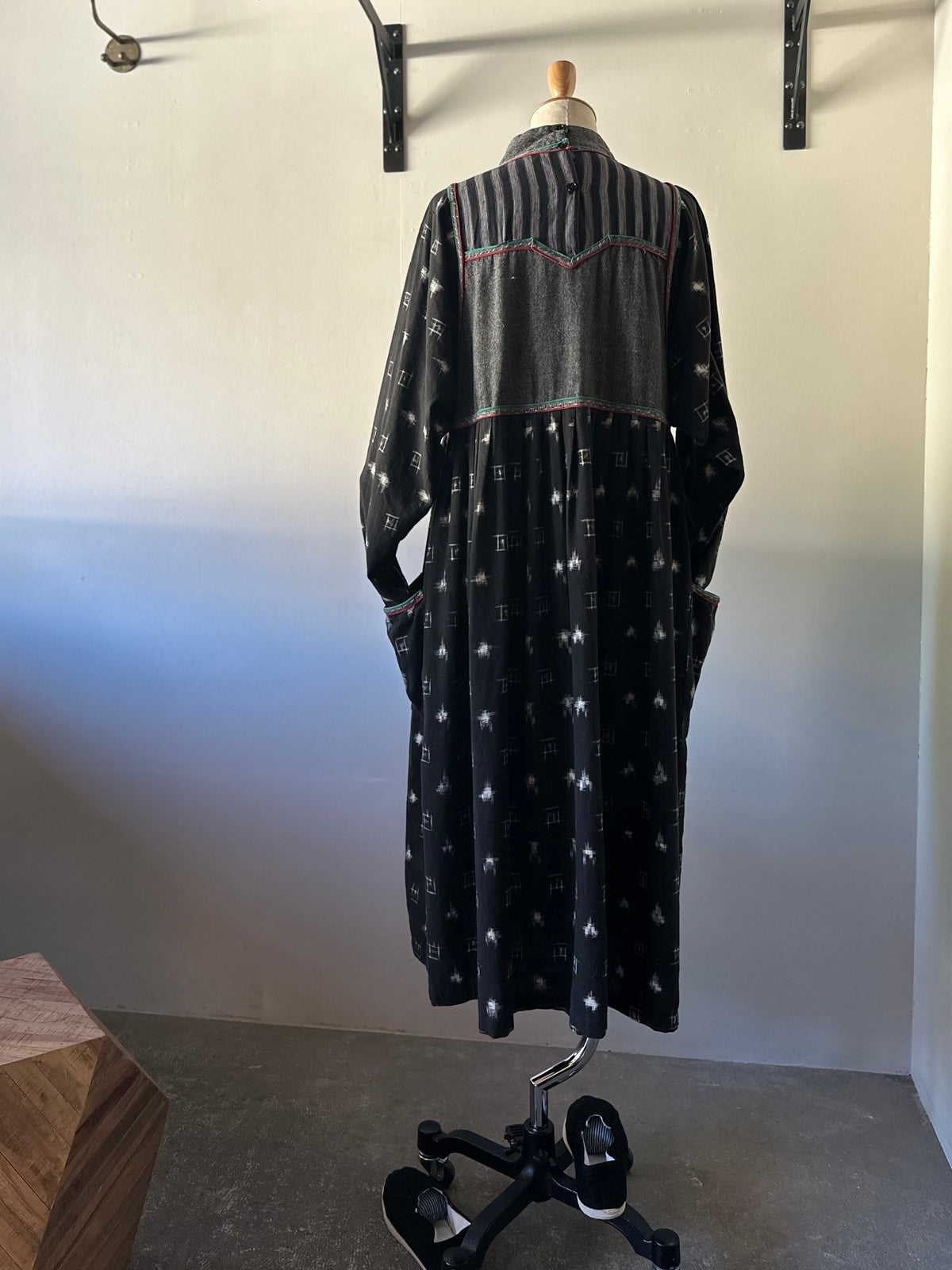 All-over pattern INDIA cotton dress
