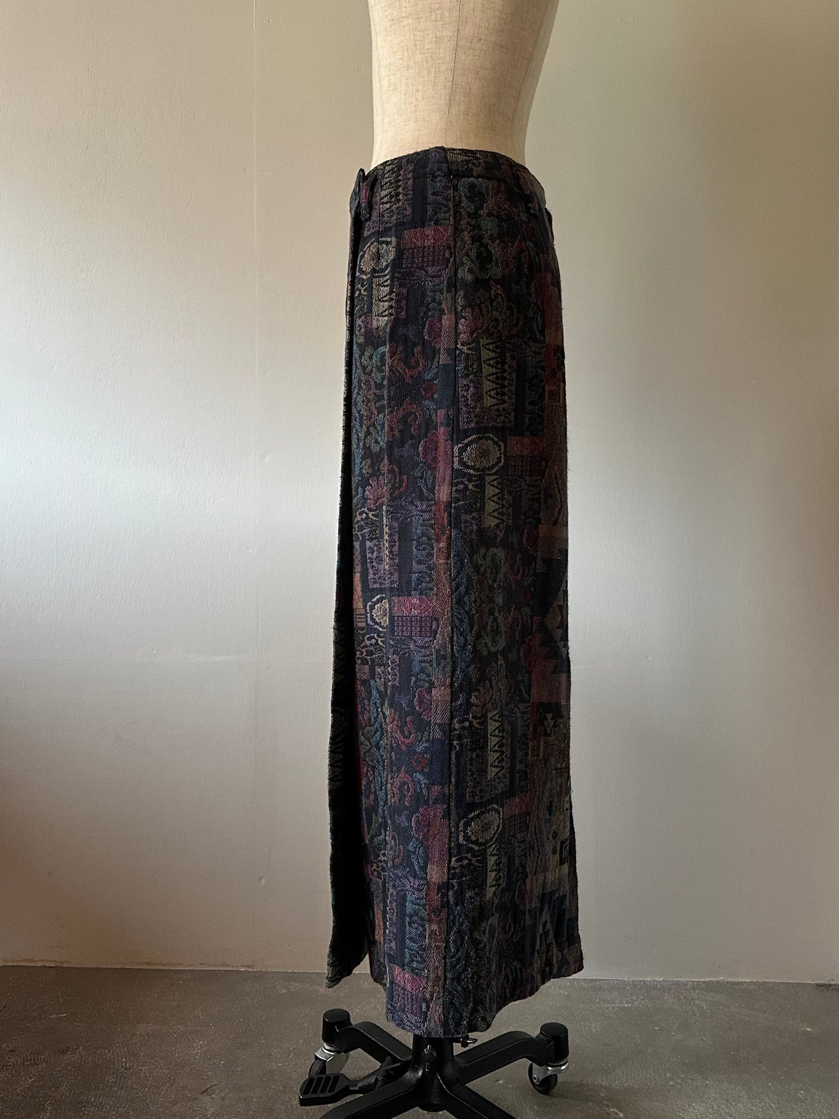 woven wrap skirt