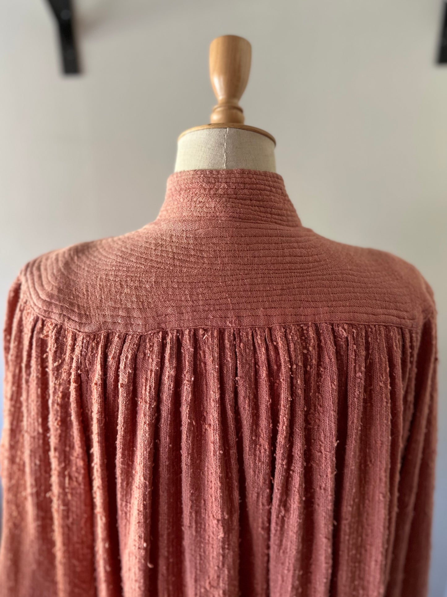 fade pink jacket