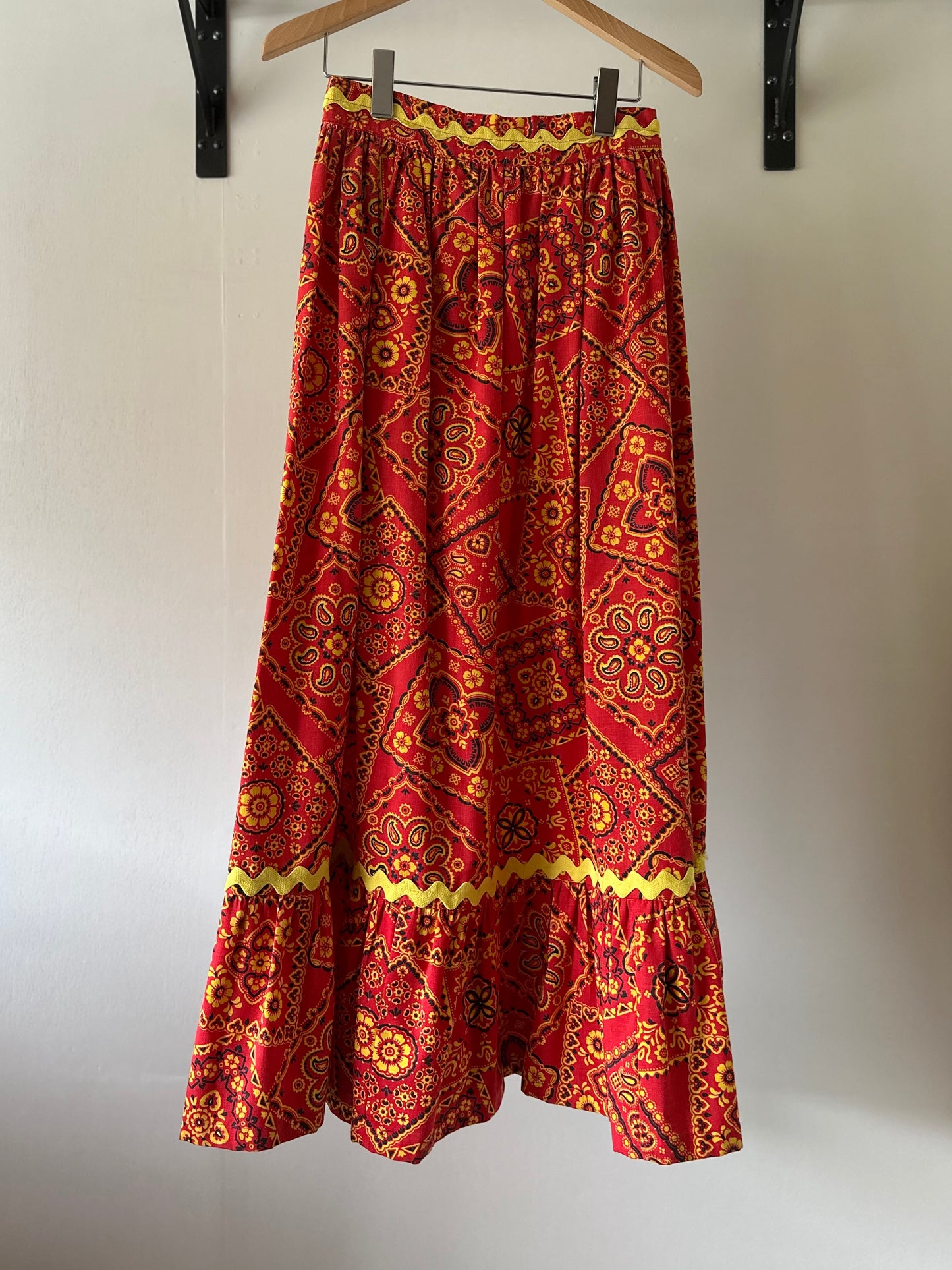 bandanna pattern skirt