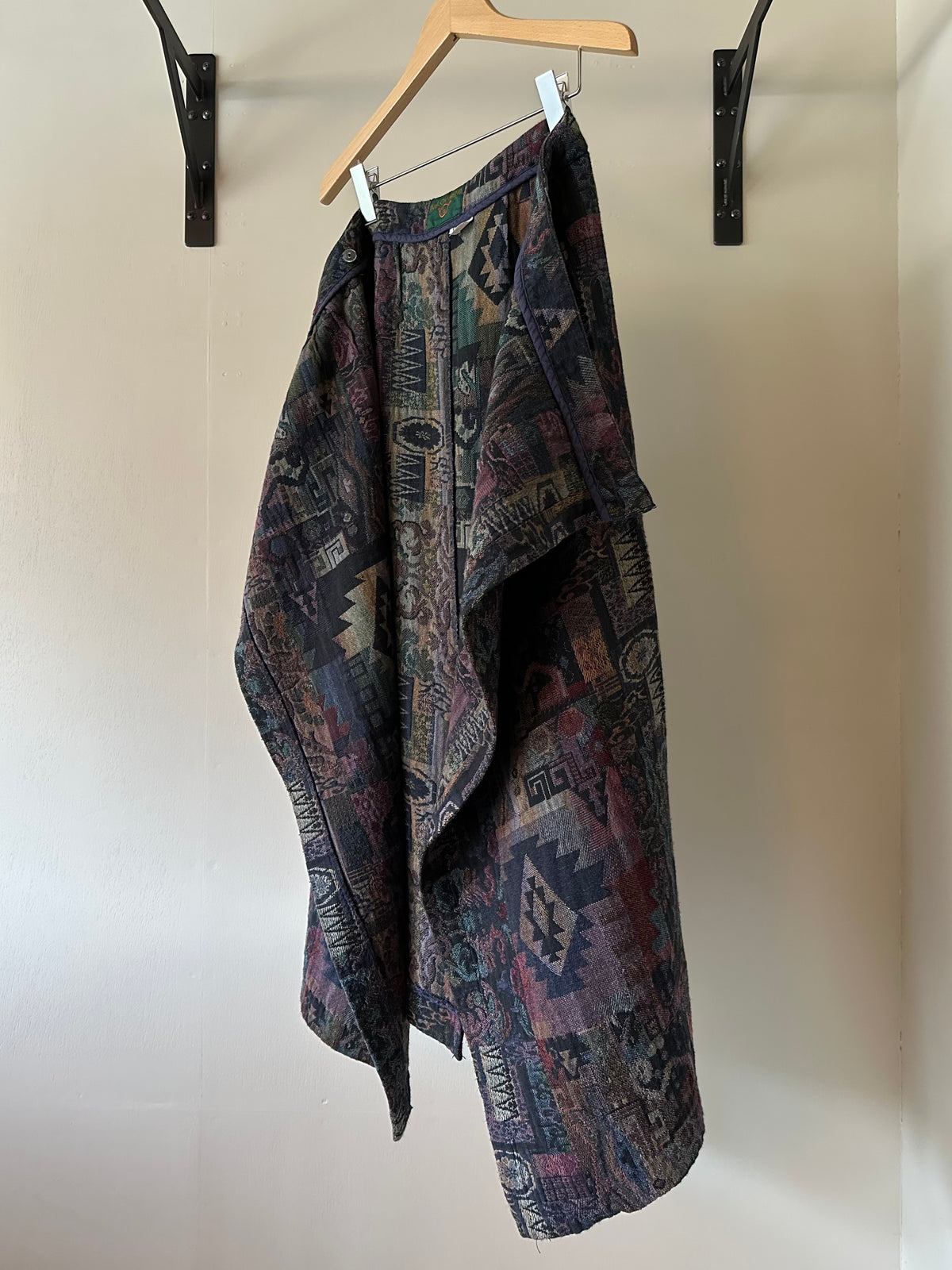 woven wrap skirt