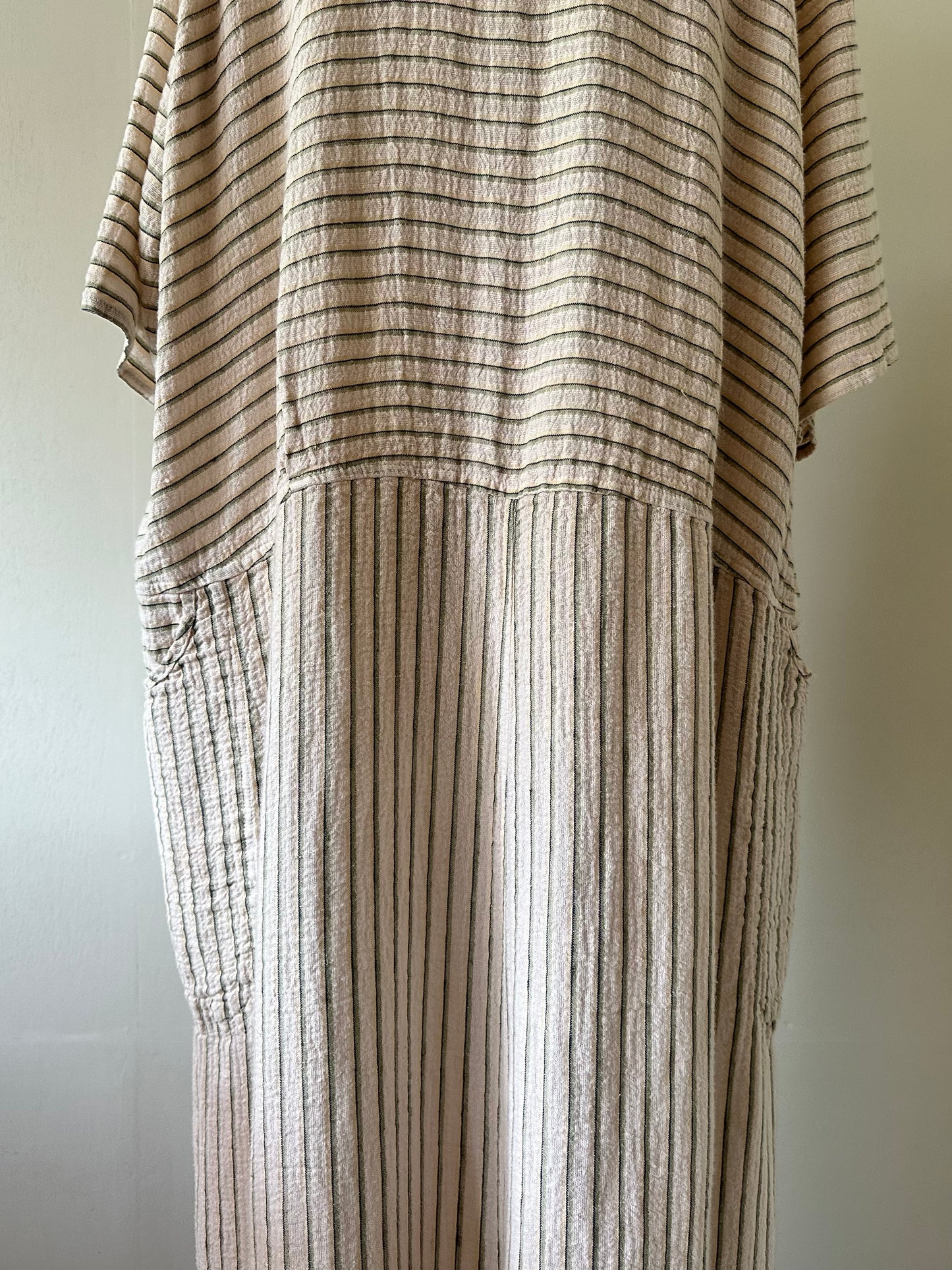 FLAX linen stripe dress