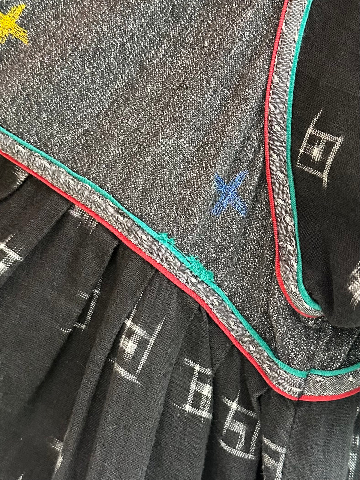 All-over pattern INDIA cotton dress