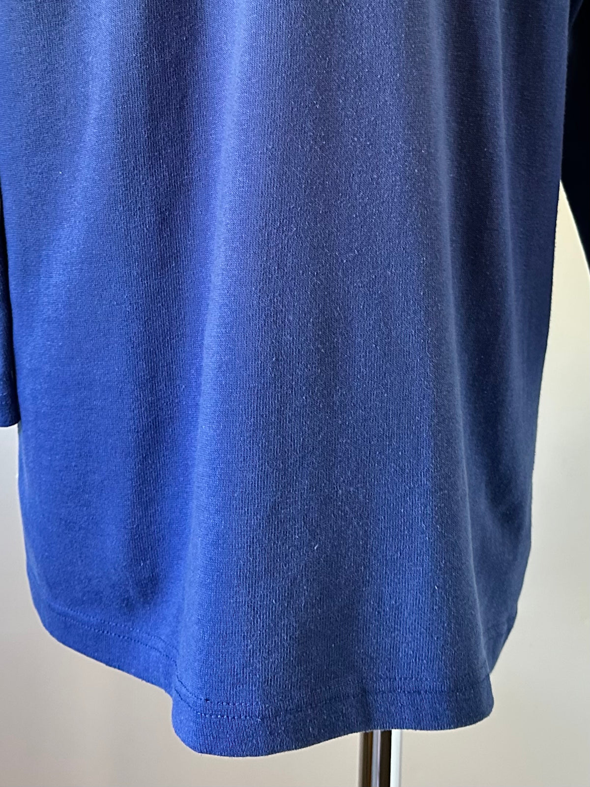 back print football T-shirt