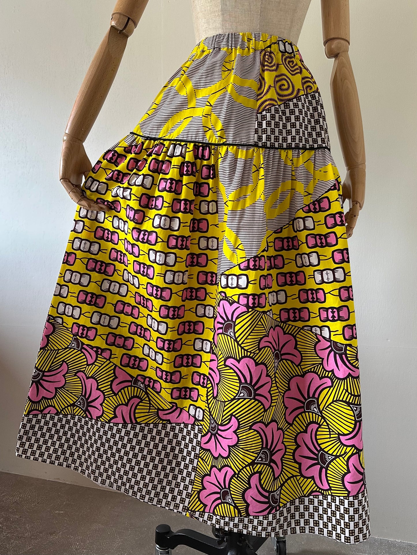 African pattern skirt