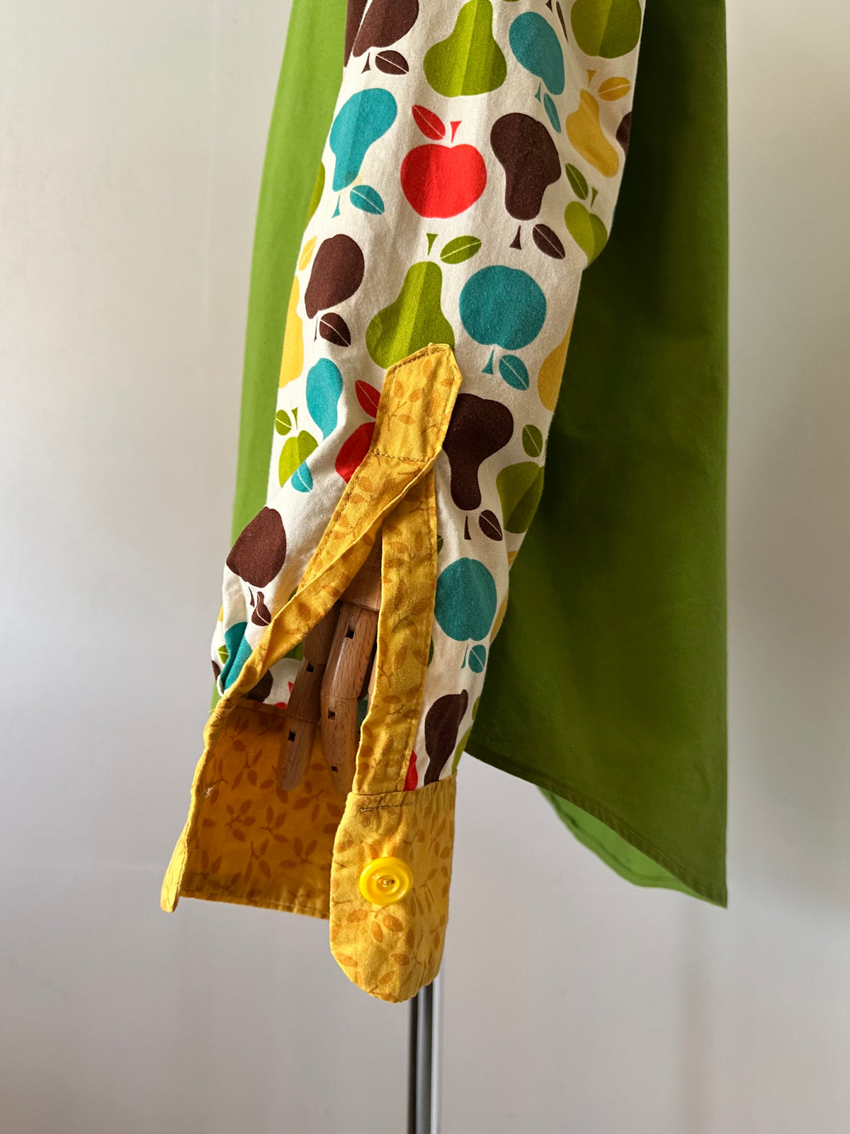 fruit leaves pattern shirt