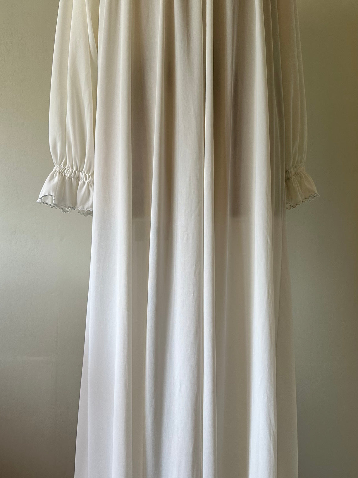 embroidery collar night dress