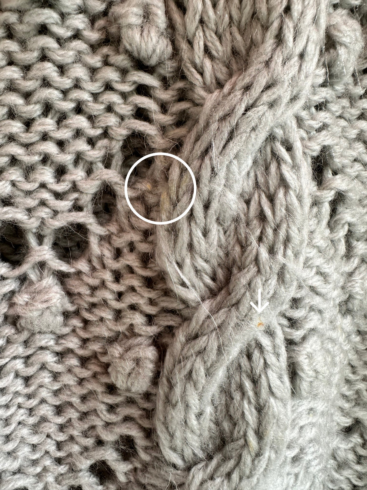 lacy knit vest