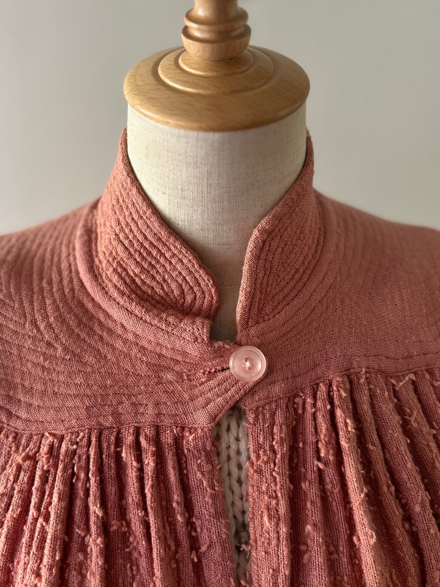 fade pink jacket