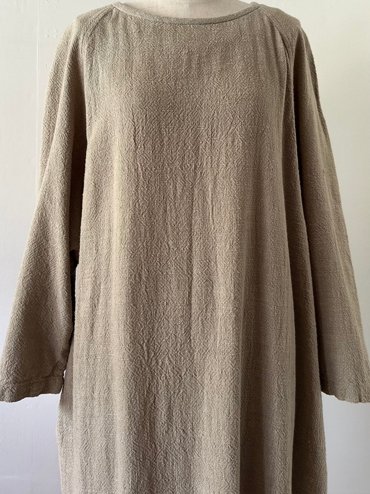 dolman sleeve cotton dress