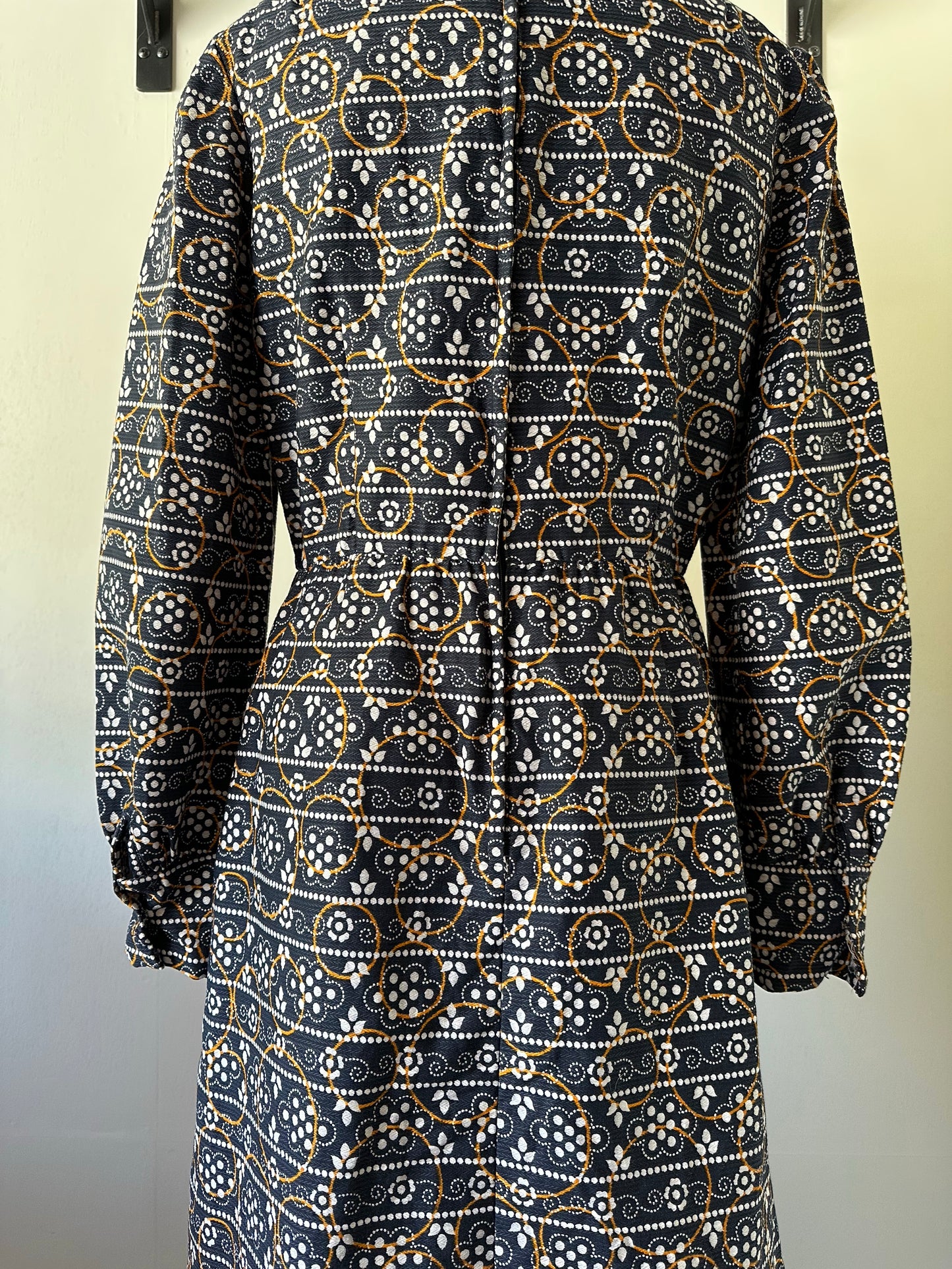 60s rhinestone layered design dress